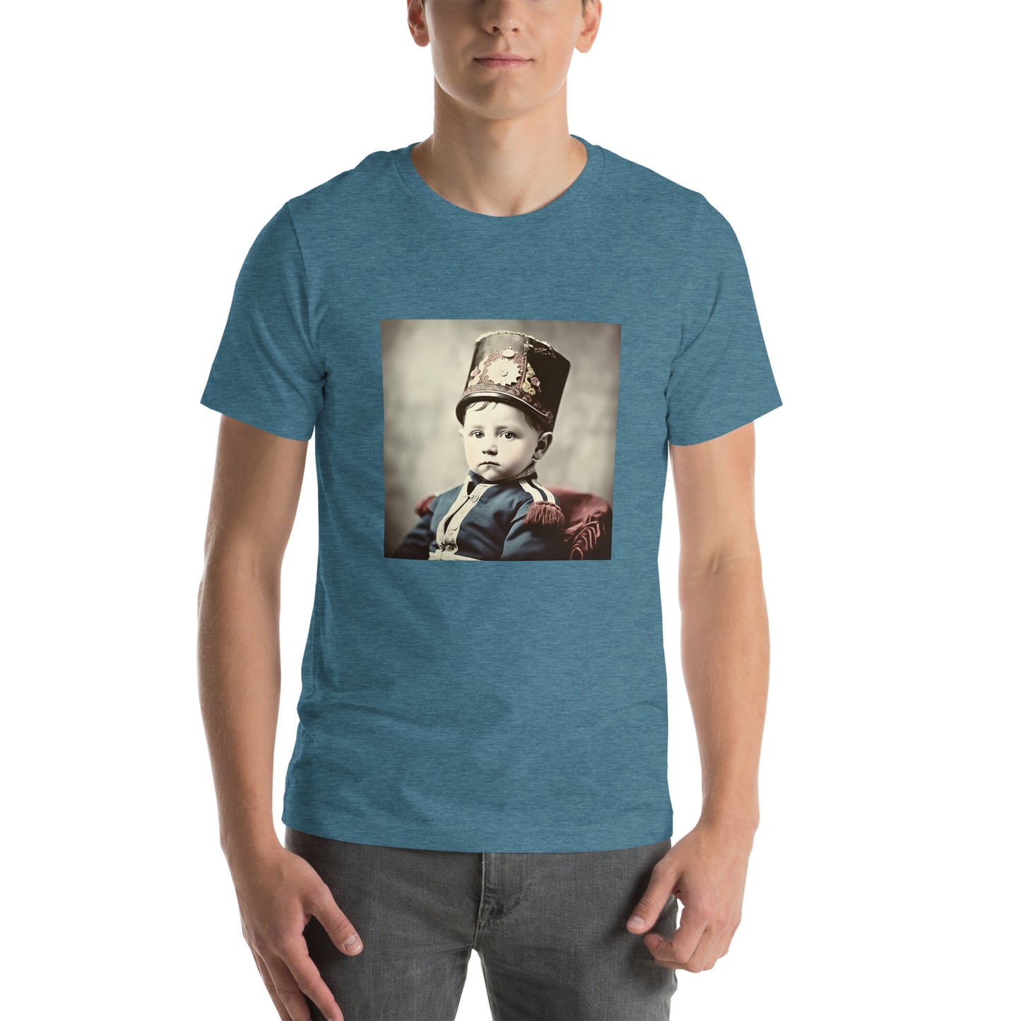 T-Shirt Unisex / Airlume Cotton / Portrait Napoleon Carlo III