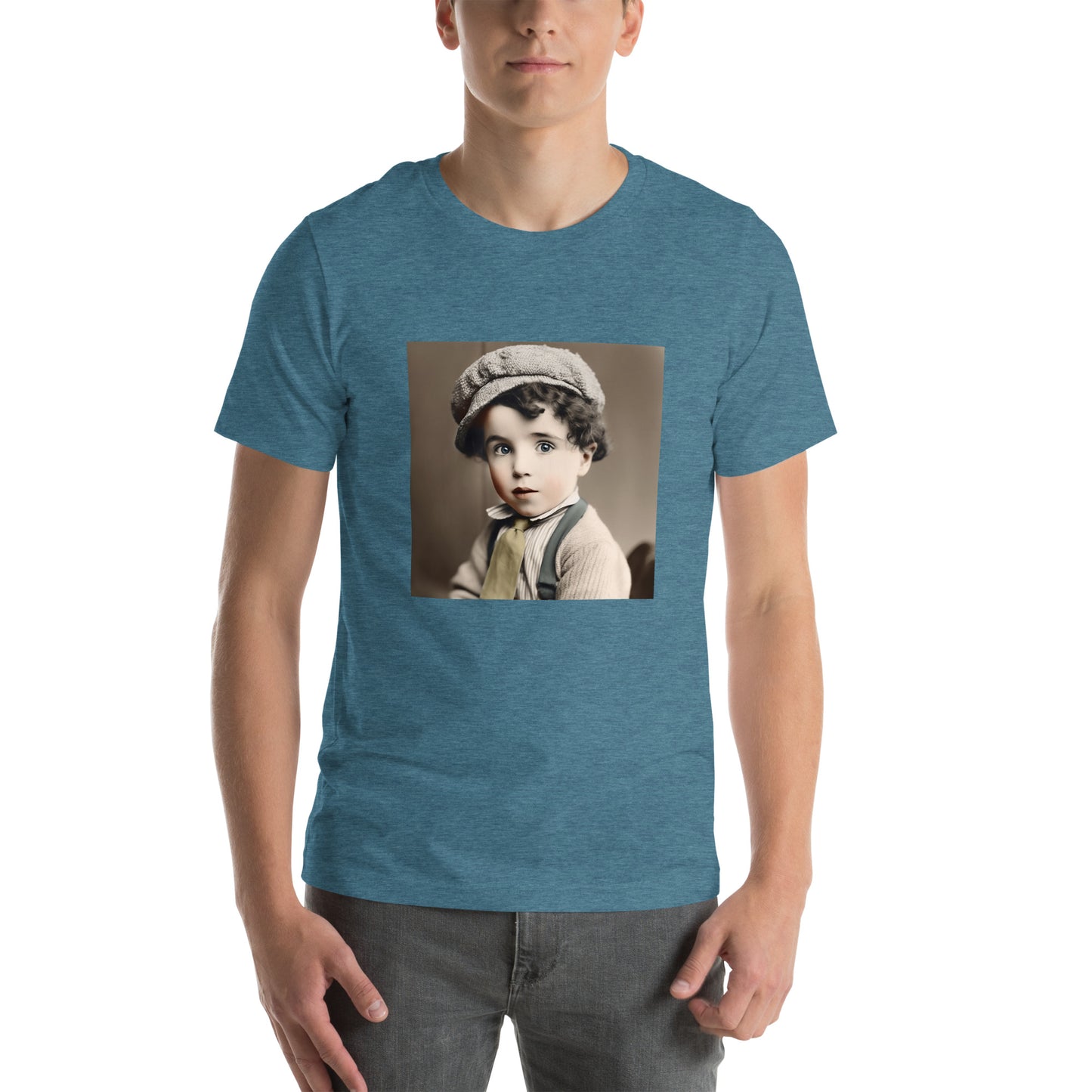 T-Shirt Unisex / Airlume Cotton / Portrait Charles 'Charlie' Spencer III