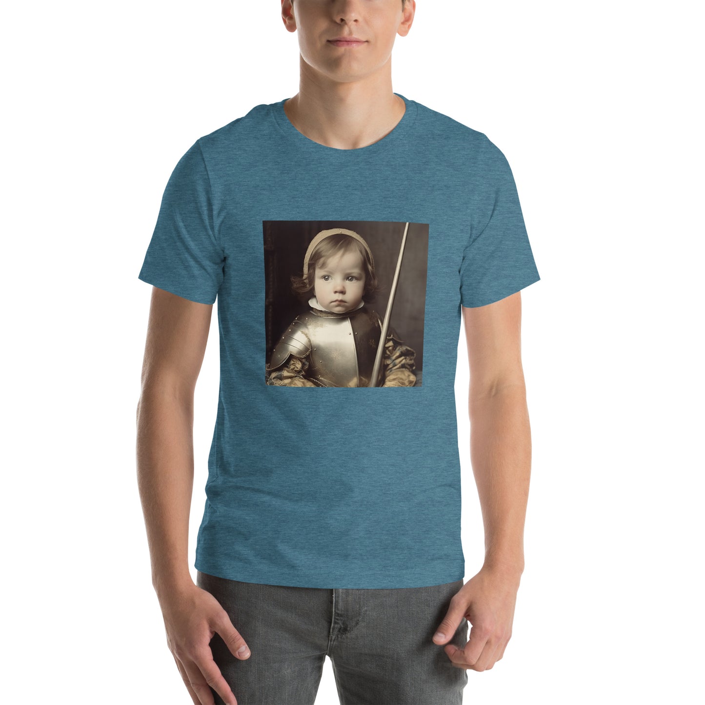 T-Shirt Unisex / Airlume Cotton / Portrait Jeanne 'Joan' Arc II