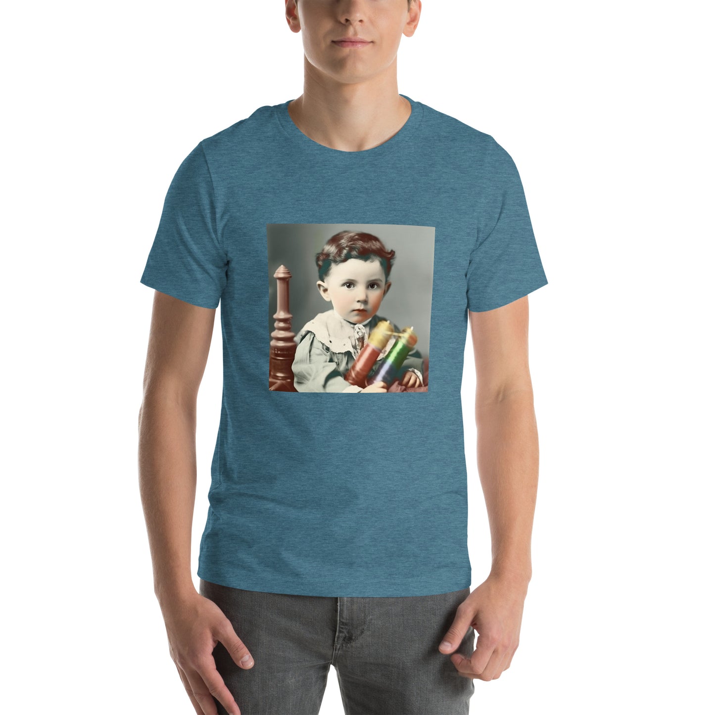 T-Shirt Unisex / Airlume Cotton / Portrait Nikola Milutin I