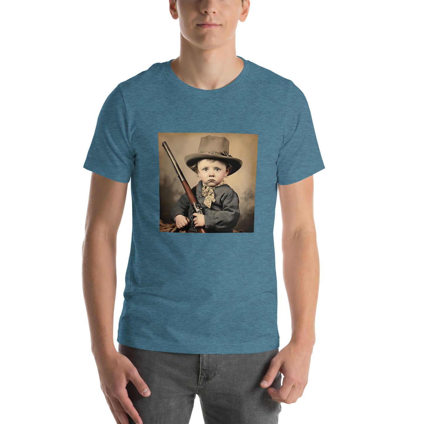 T-Shirt Unisex / Airlume Cotton / Portrait William 'Billy' Henry III