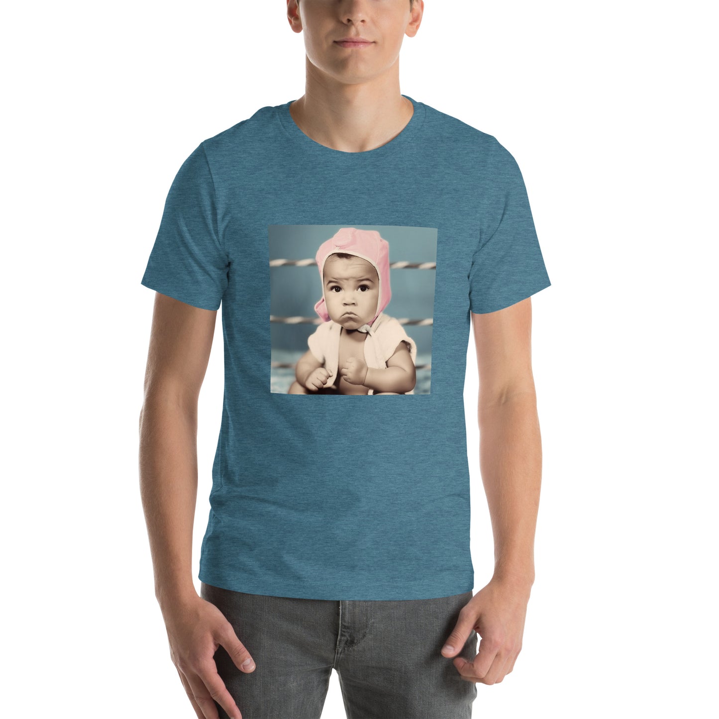 T-Shirt Unisex / Airlume Cotton / Portrait Cassius 'Muhammad' Marcellus III