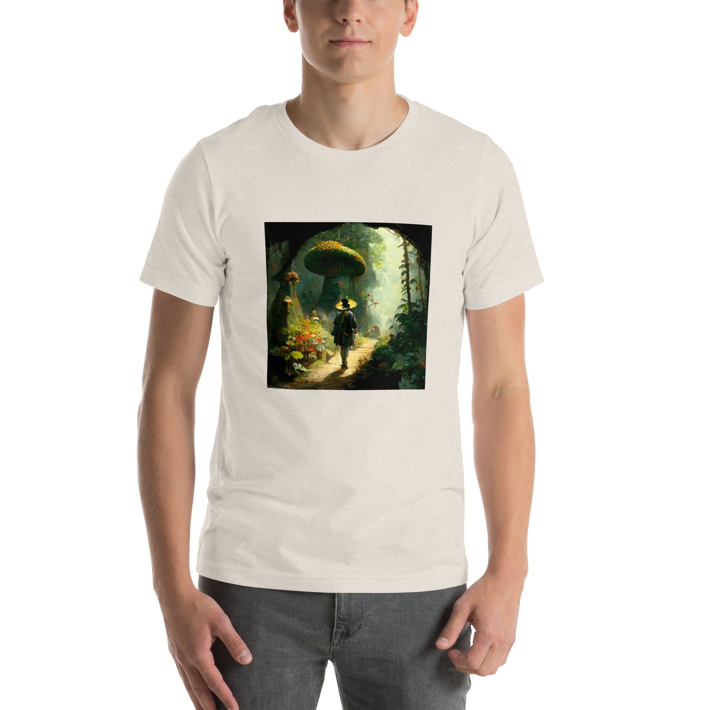 T-Shirt Unisex / Airlume Cotton / Fairytale Forest #2