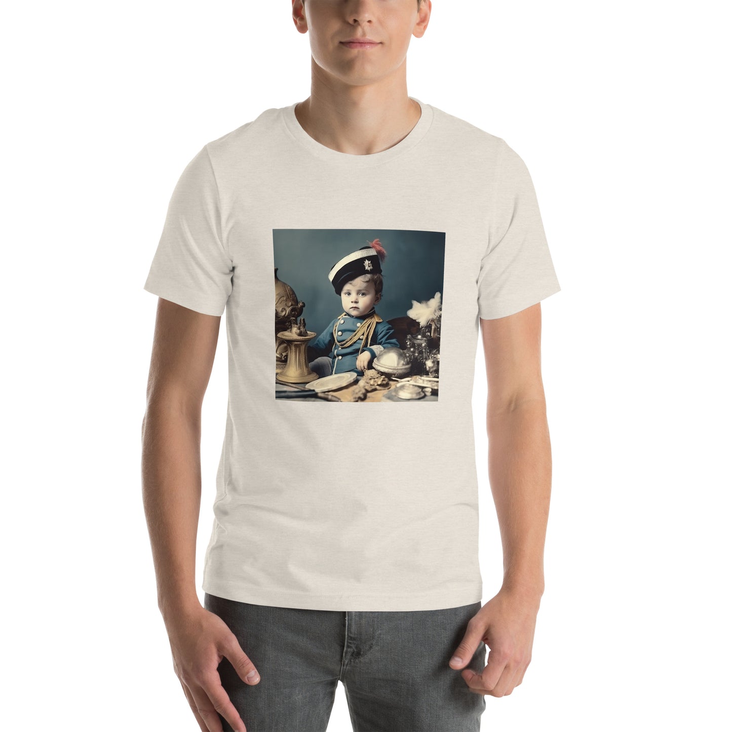 T-Shirt Unisex / Airlume Cotton / Portrait Napoleon Carlo VIII