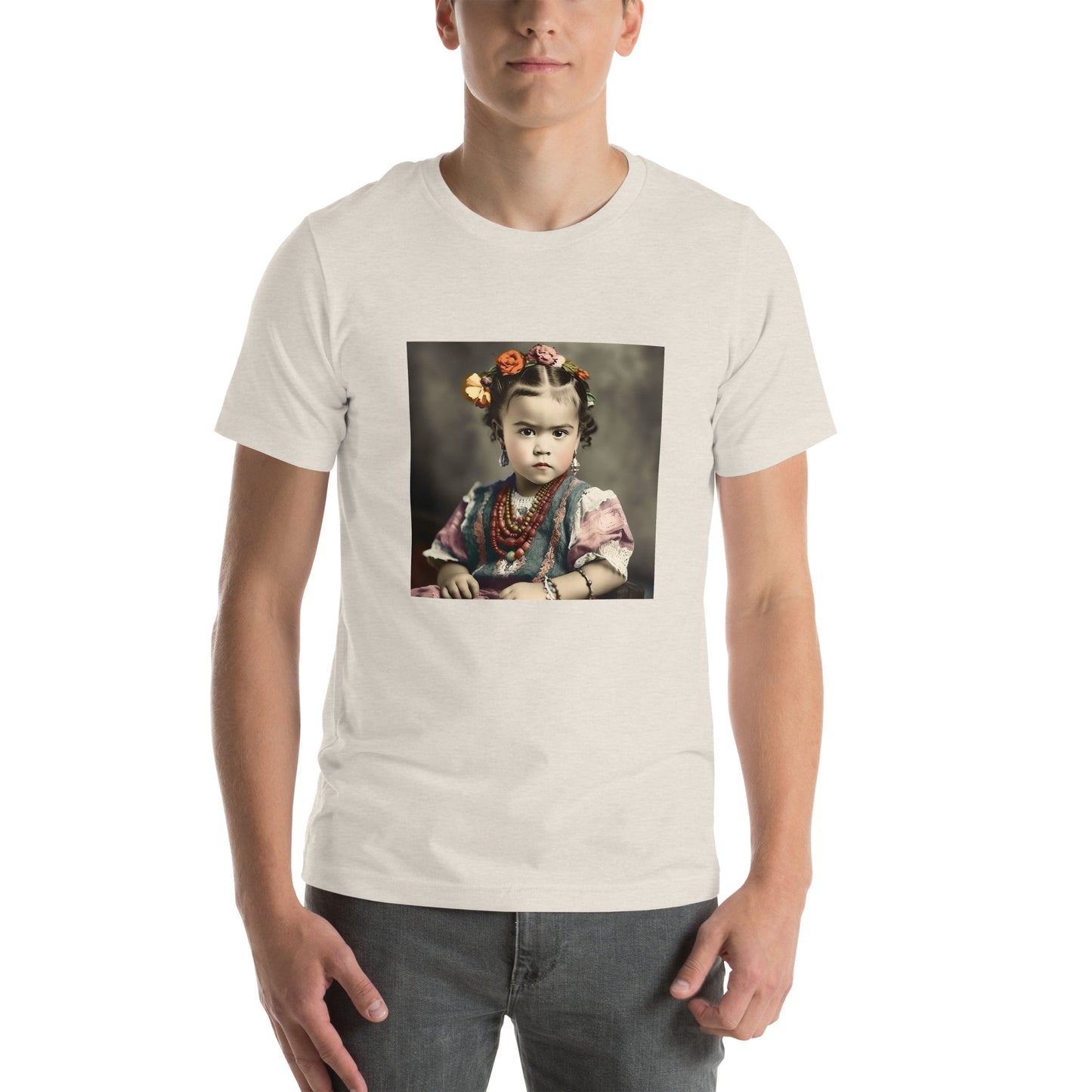 T-Shirt Unisex / Airlume Cotton / Portrait Magdalena Frida VIII