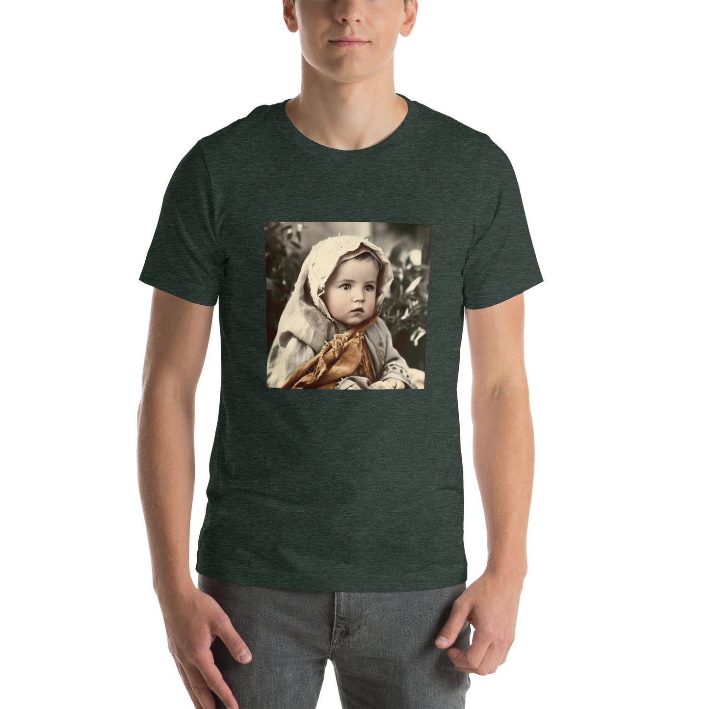 T-Shirt Unisex / Airlume Cotton / Portrait Jesus Nazareth I