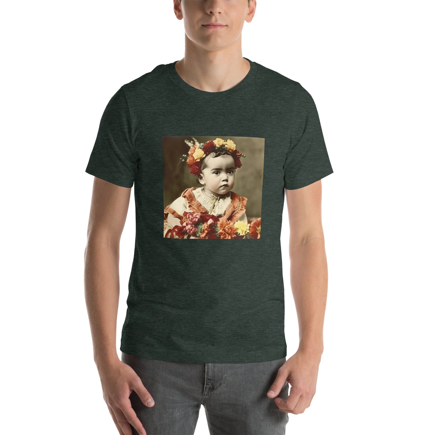 T-Shirt Unisex / Airlume Cotton / Portrait Magdalena Frida I