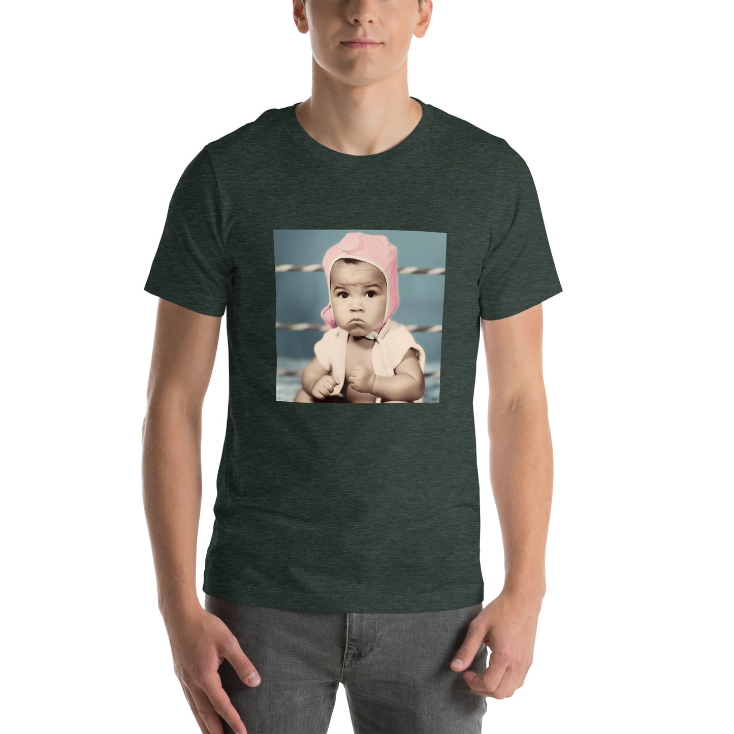 T-Shirt Unisex / Airlume Cotton / Portrait Cassius 'Muhammad' Marcellus III