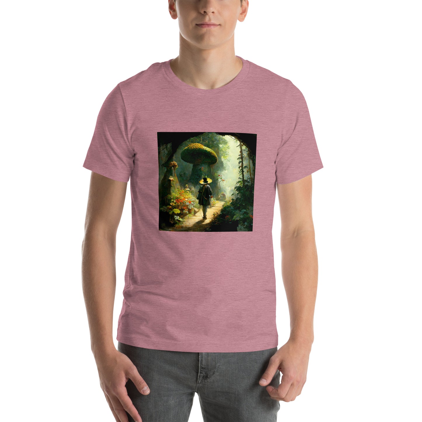 T-Shirt Unisex / Airlume Cotton / Fairytale Forest #2