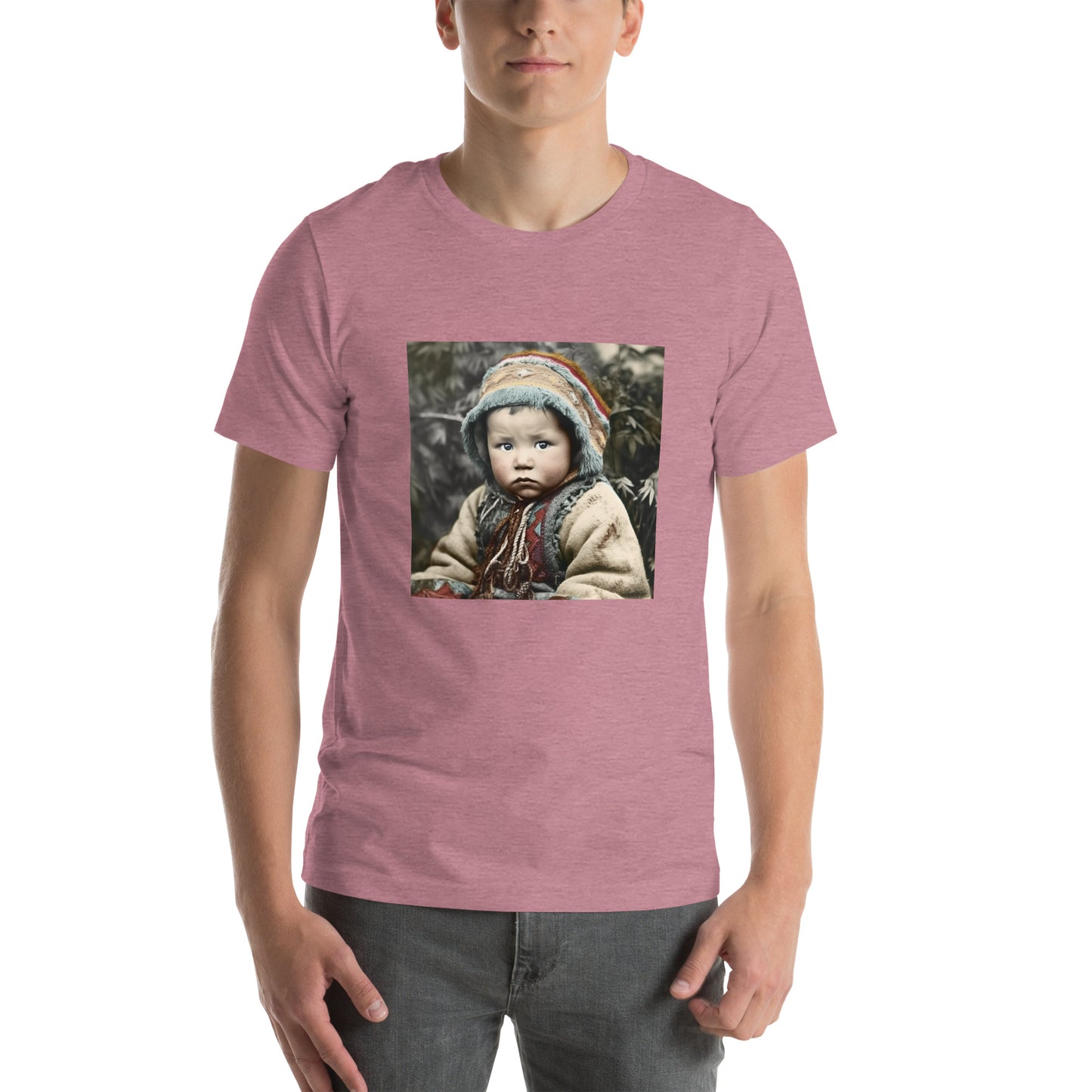 T-Shirt Unisex / Airlume Cotton / Portrait Koelbjerg Child I