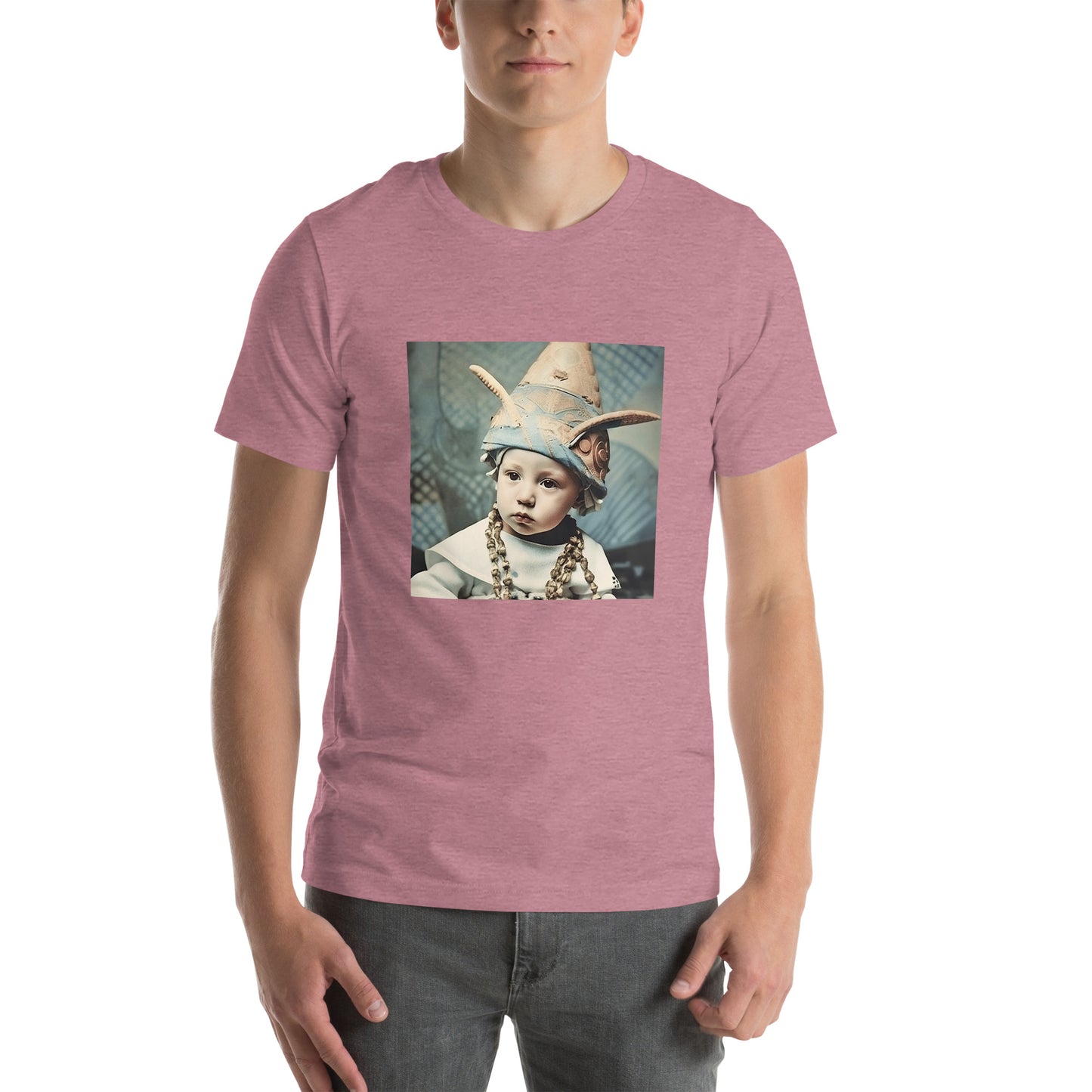 T-Shirt Unisex / Airlume Cotton / Portrait Akhenaten Amenhotep II