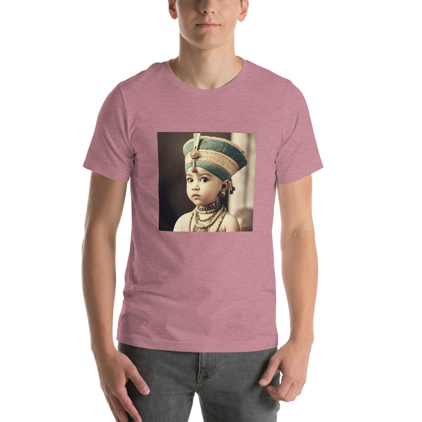 T-Shirt Unisex / Airlume Cotton / Portrait Nefertiti Neferneferuaten I