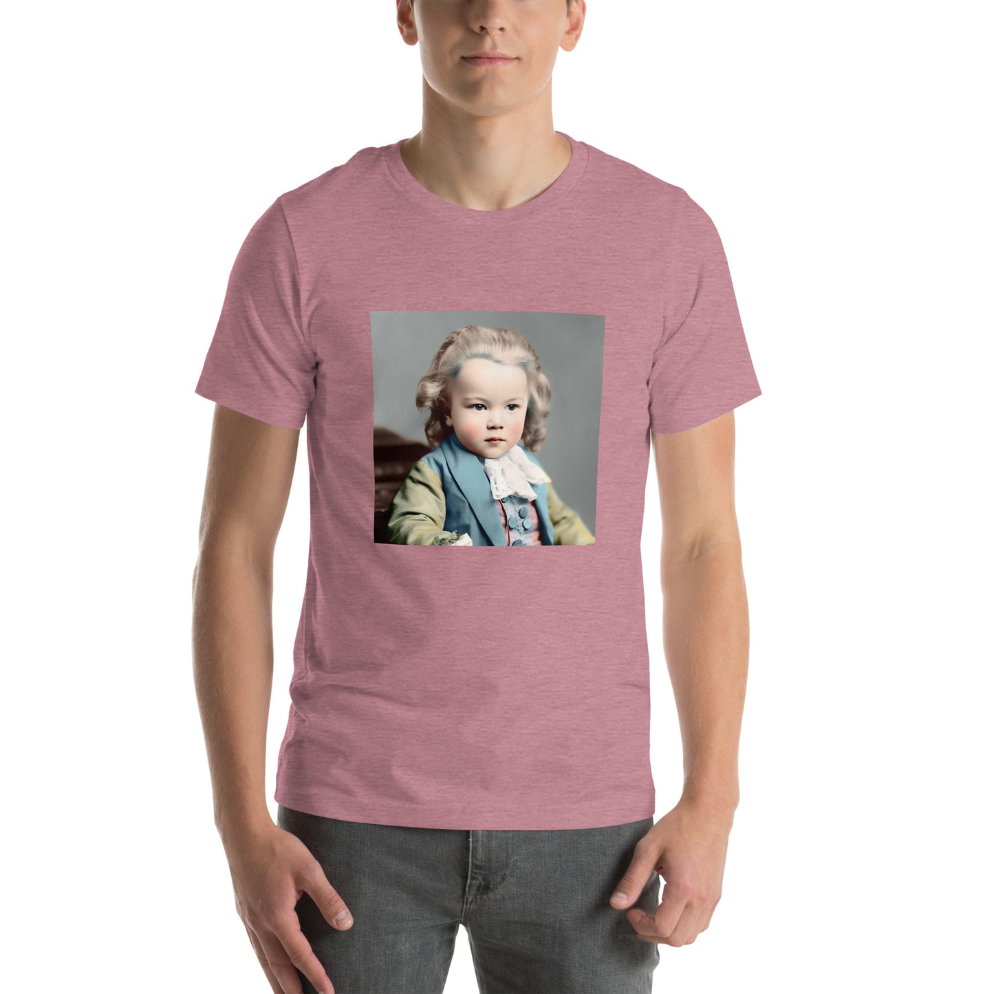 T-Shirt Unisex / Airlume Cotton / Portrait Johann Sebastian V