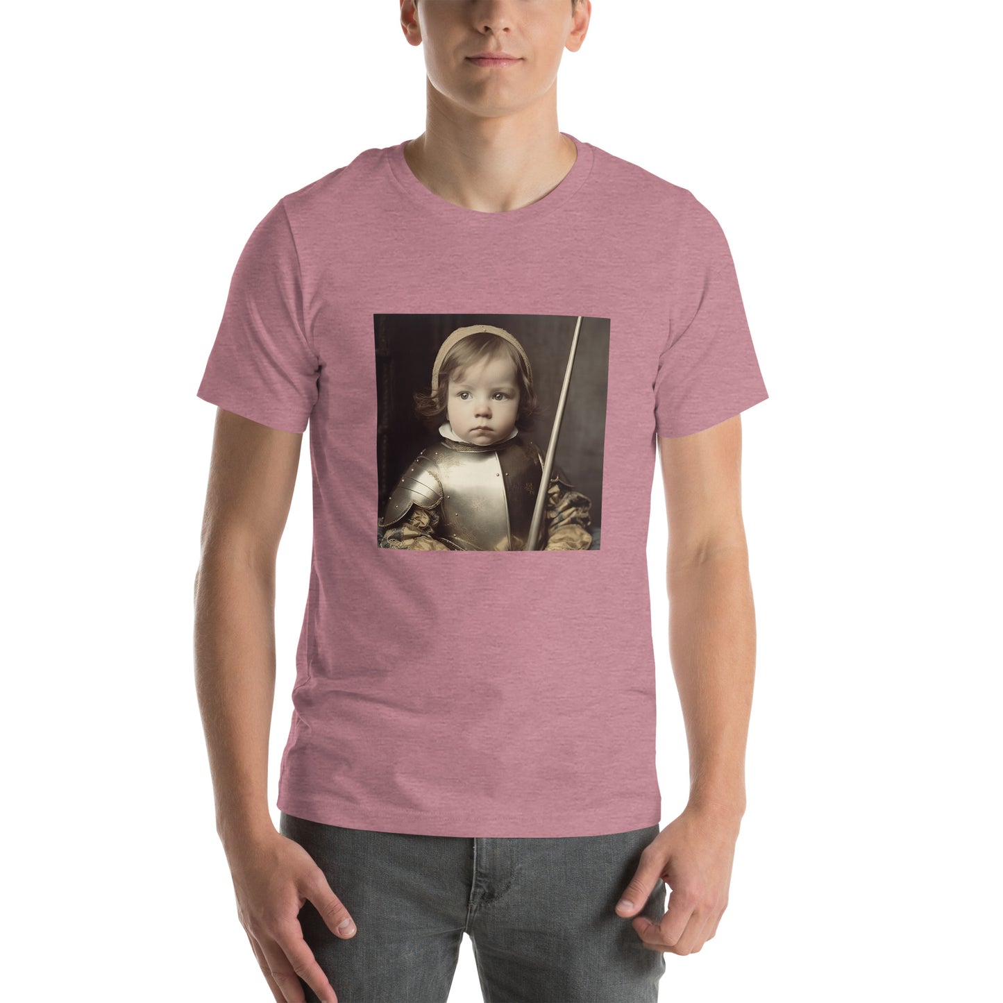 T-Shirt Unisex / Airlume Cotton / Portrait Jeanne 'Joan' Arc II