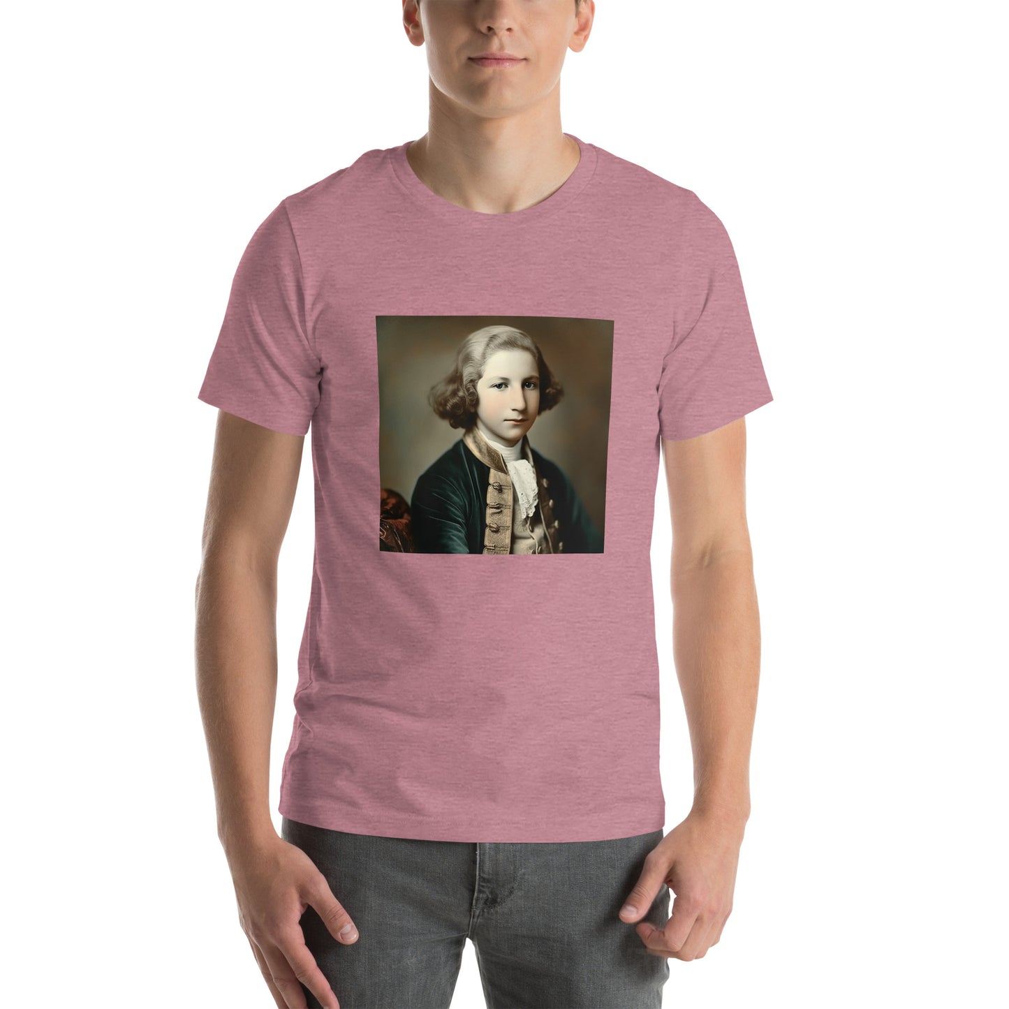 T-Shirt Unisex / Airlume Cotton / Portrait George Augustine I