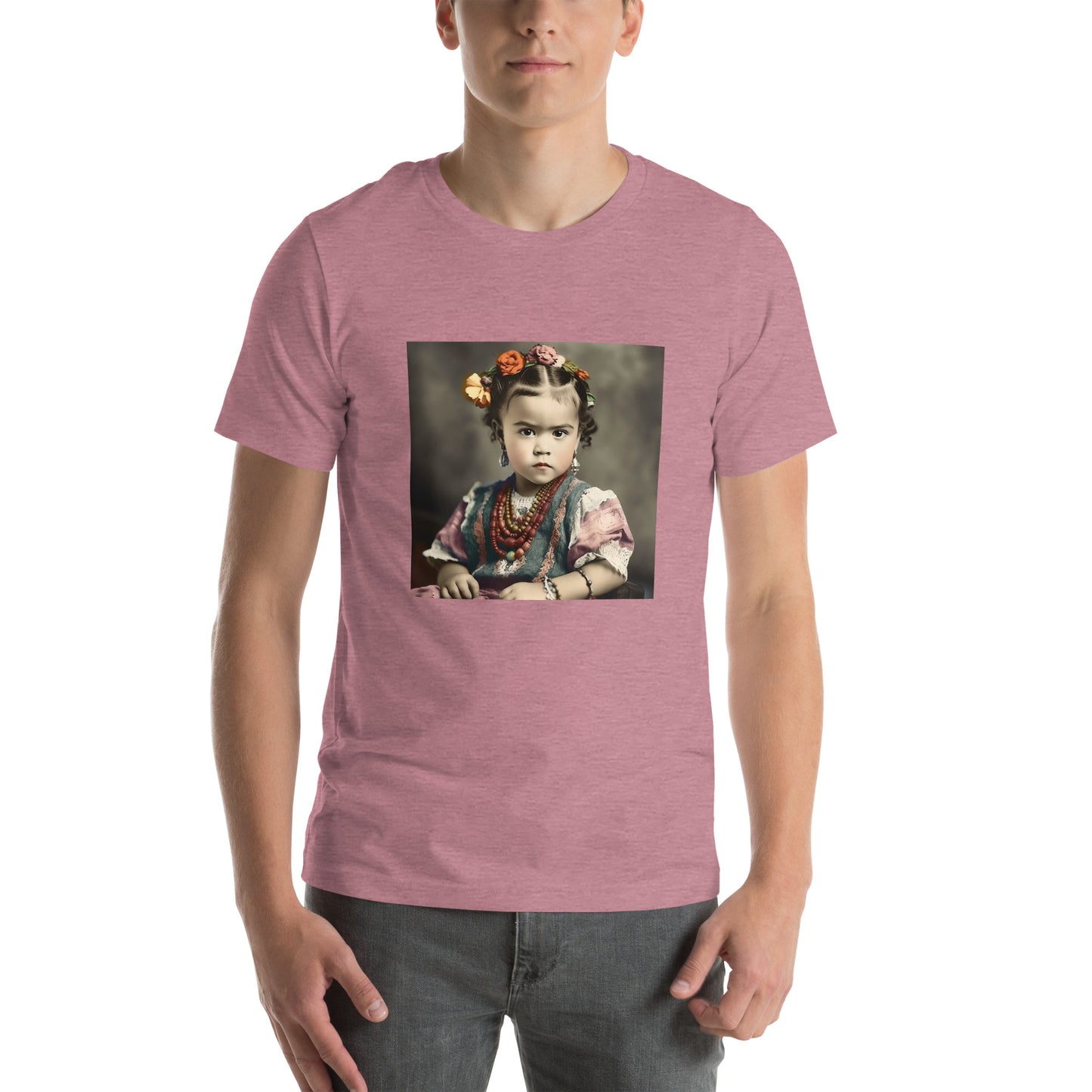 T-Shirt Unisex / Airlume Cotton / Portrait Magdalena Frida VIII