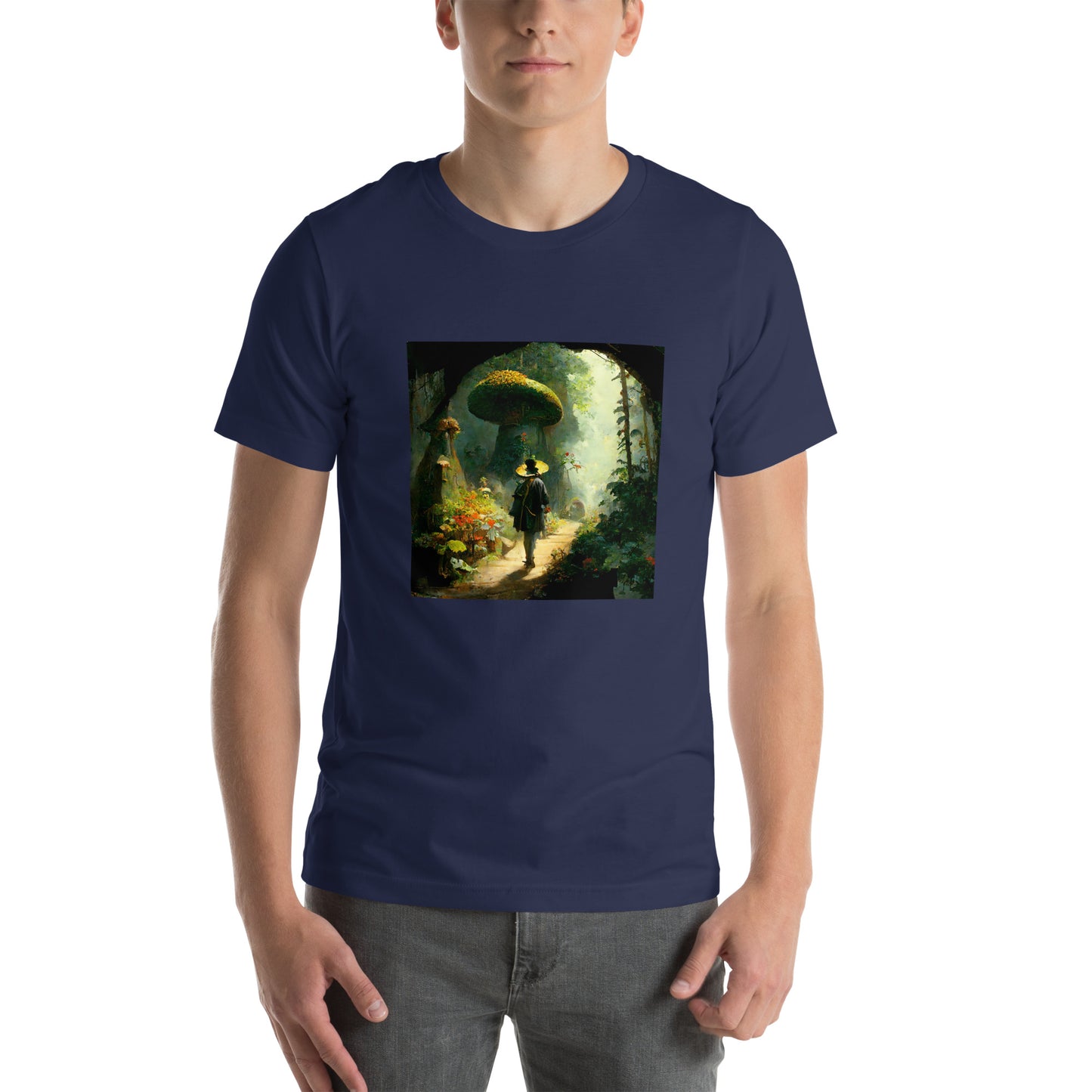 T-Shirt Unisex / Airlume Cotton / Fairytale Forest #2