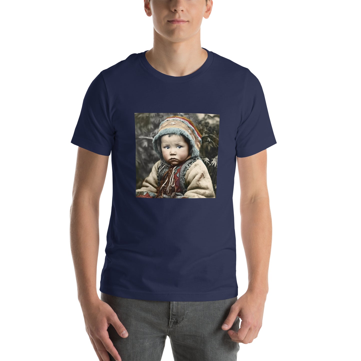 T-Shirt Unisex / Airlume Cotton / Portrait Koelbjerg Child I