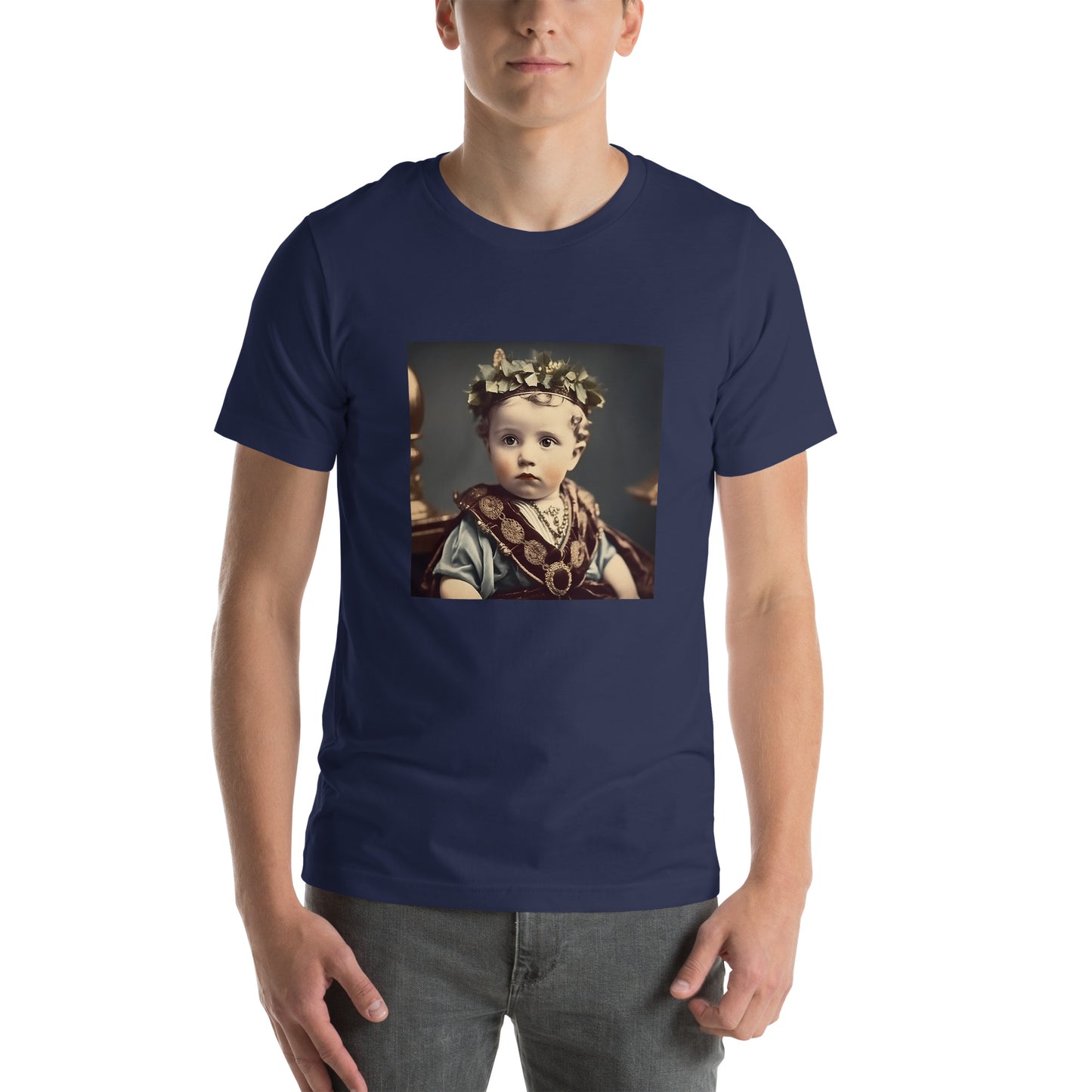 T-Shirt Unisex / Airlume Cotton / Portrait Gaius Julius I