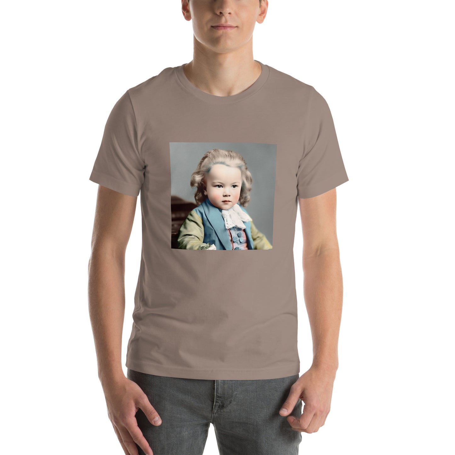 T-Shirt Unisex / Airlume Cotton / Portrait Johann Sebastian V