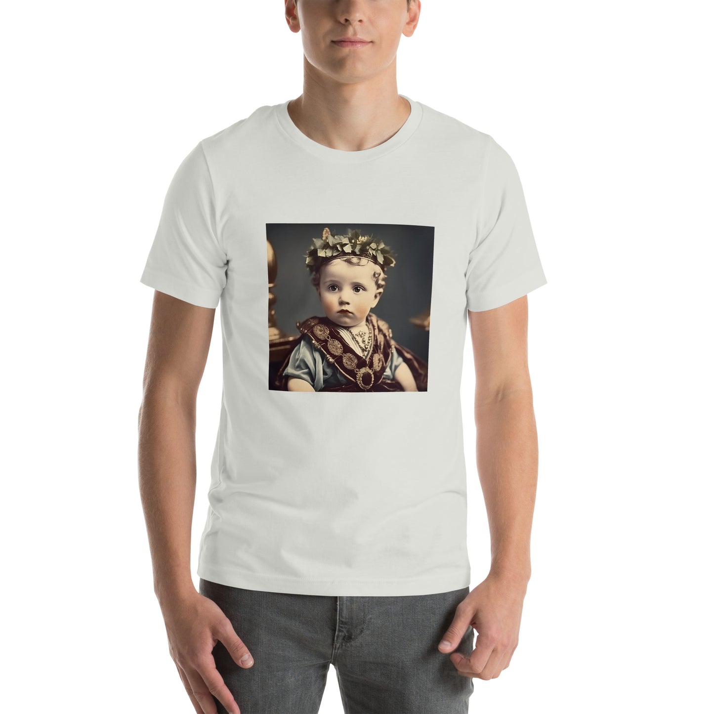 T-Shirt Unisex / Airlume Cotton / Portrait Gaius Julius I