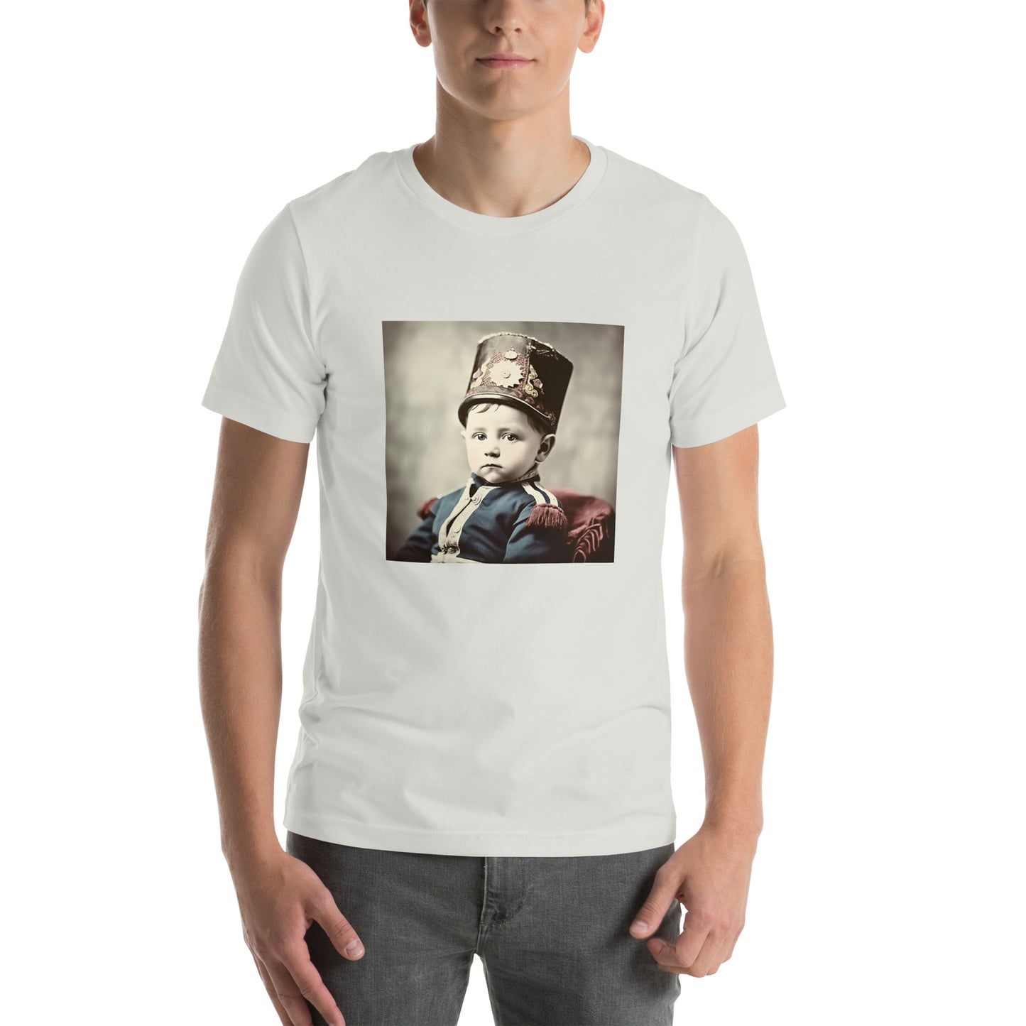 T-Shirt Unisex / Airlume Cotton / Portrait Napoleon Carlo III