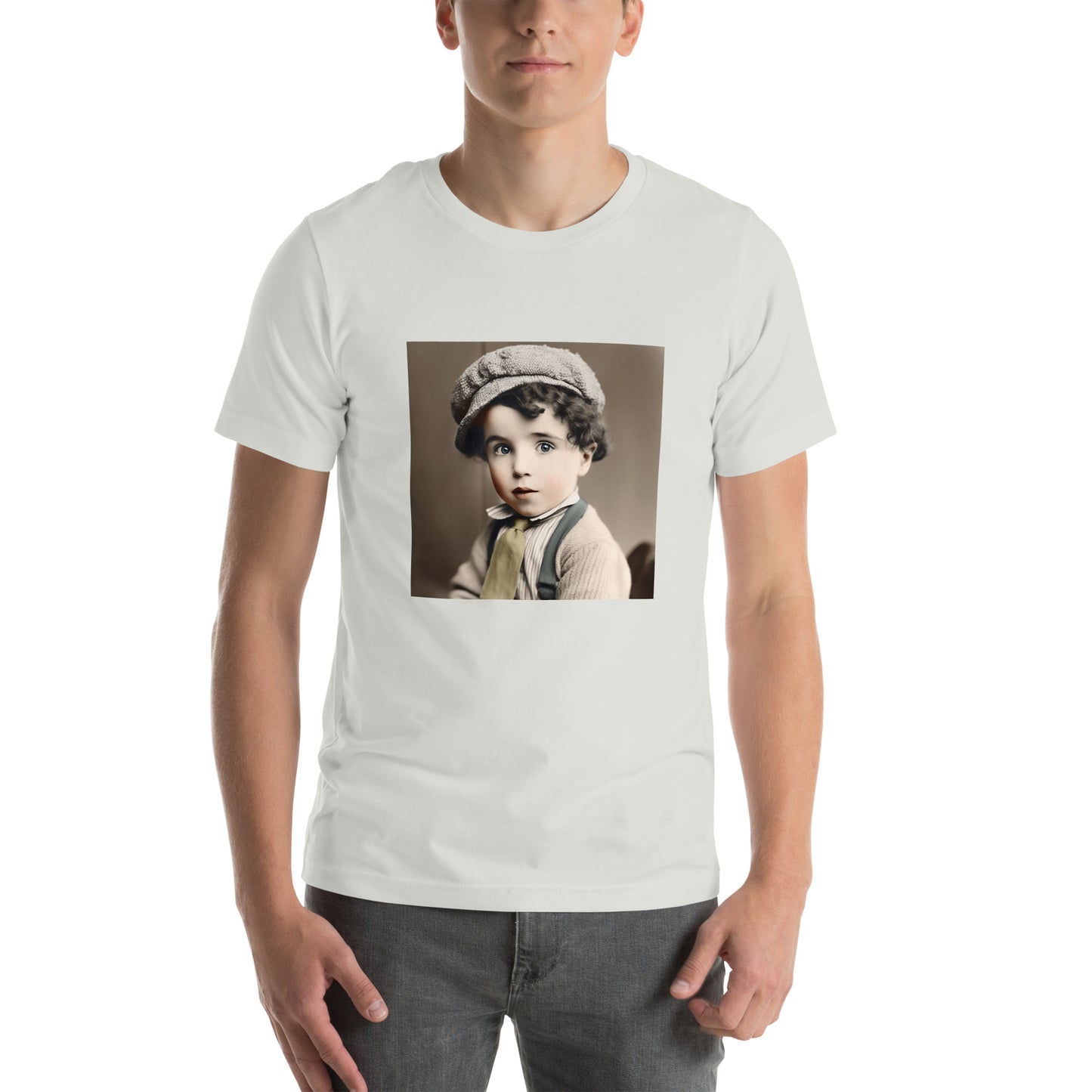 T-Shirt Unisex / Airlume Cotton / Portrait Charles 'Charlie' Spencer III