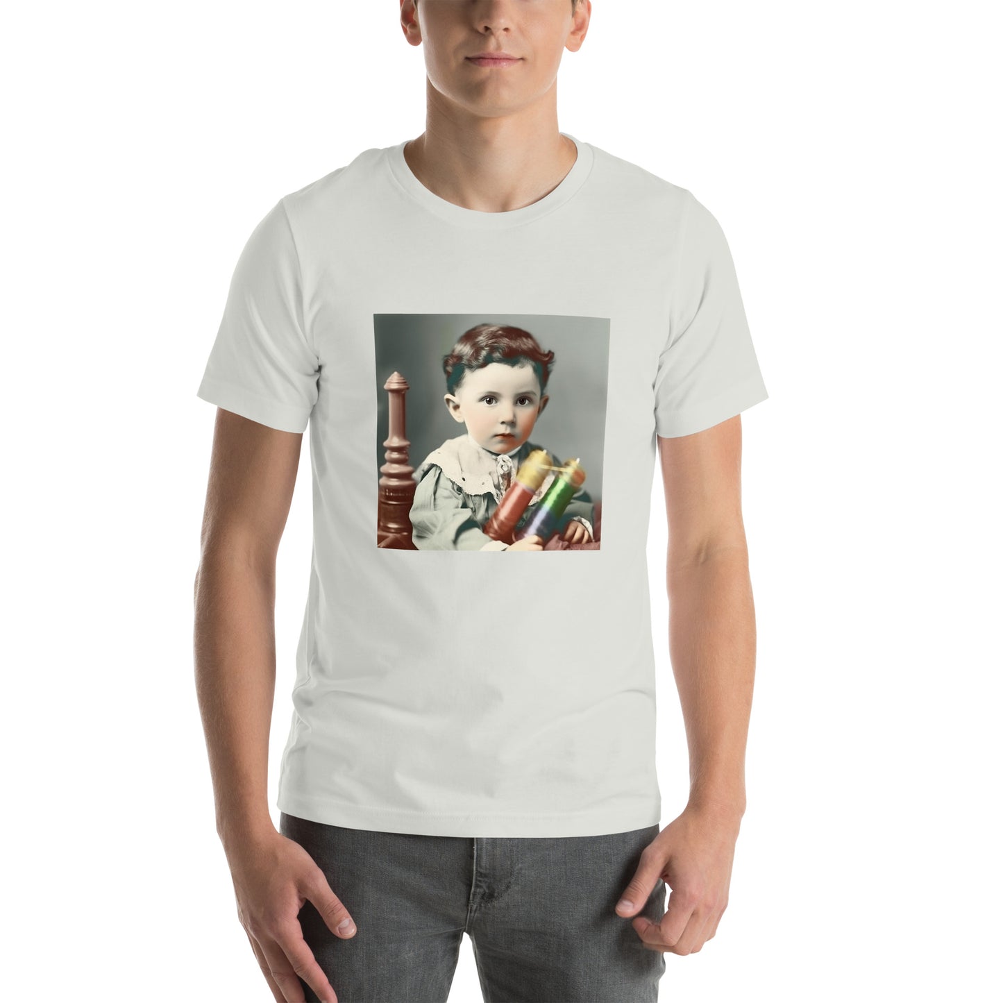 T-Shirt Unisex / Airlume Cotton / Portrait Nikola Milutin I