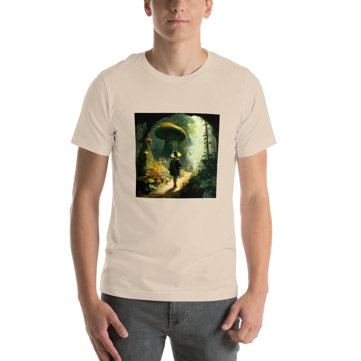 T-Shirt Unisex / Airlume Cotton / Fairytale Forest #2