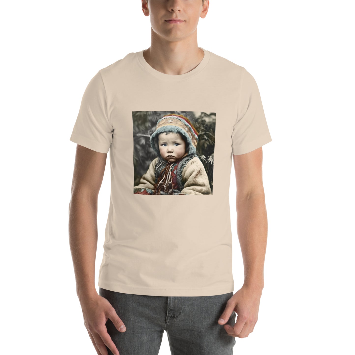 T-Shirt Unisex / Airlume Cotton / Portrait Koelbjerg Child I