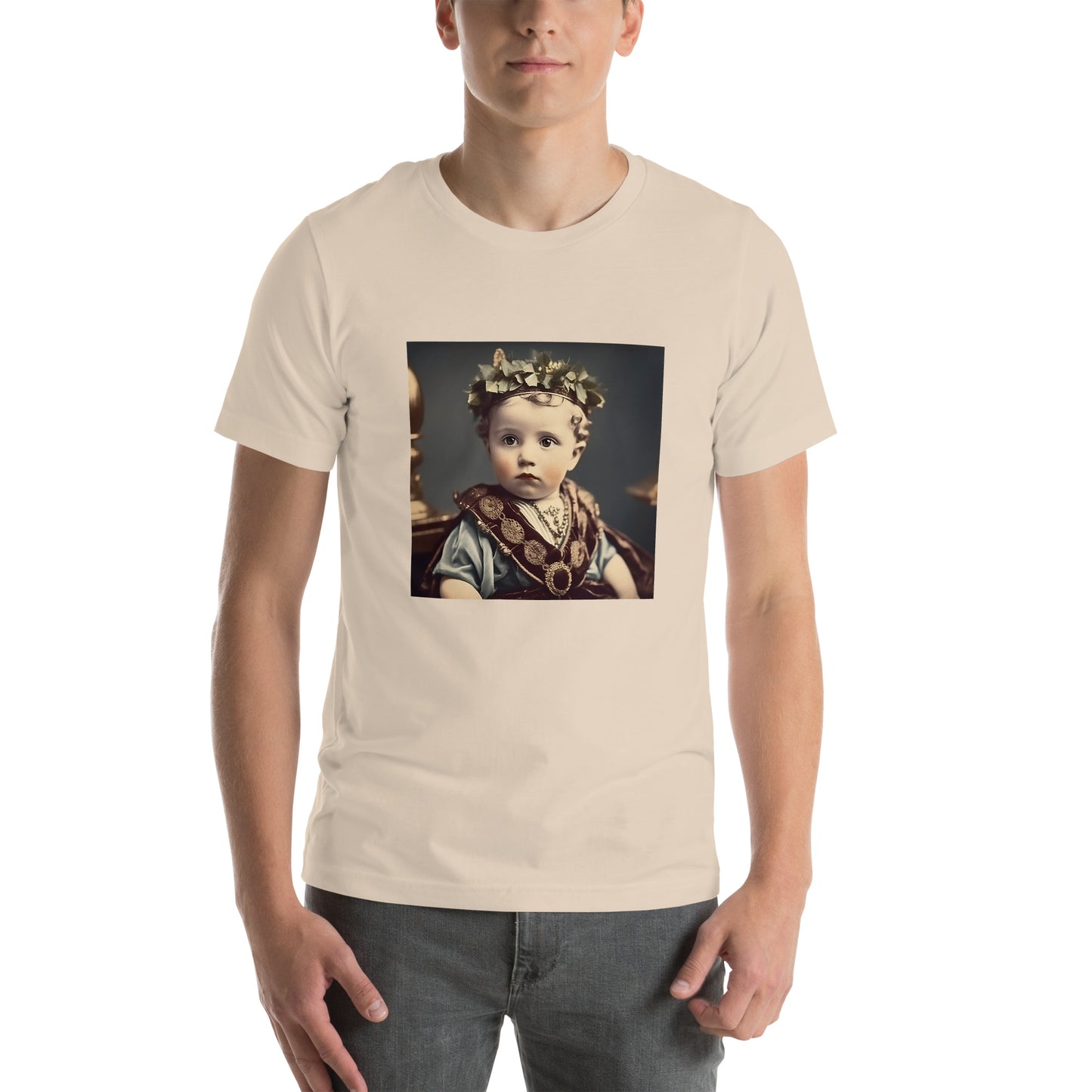 T-Shirt Unisex / Airlume Cotton / Portrait Gaius Julius I