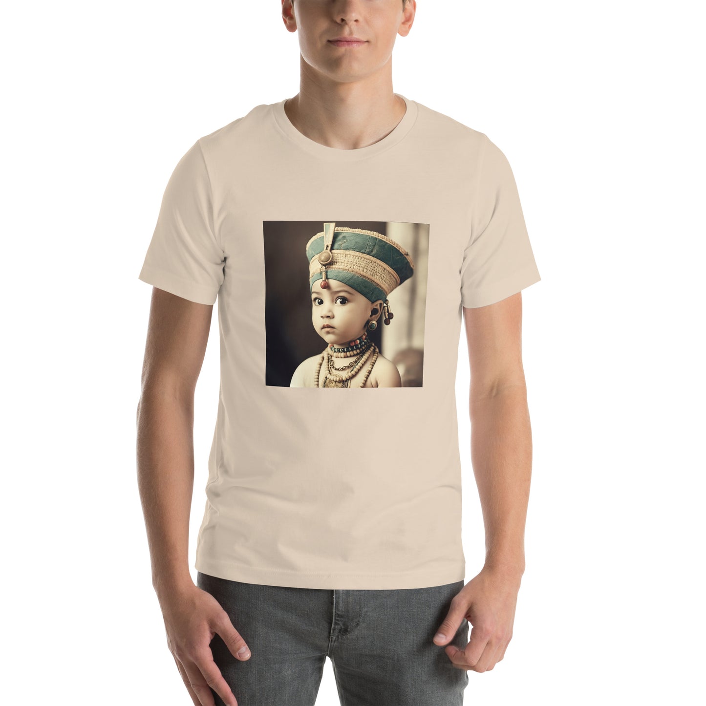 T-Shirt Unisex / Airlume Cotton / Portrait Nefertiti Neferneferuaten I