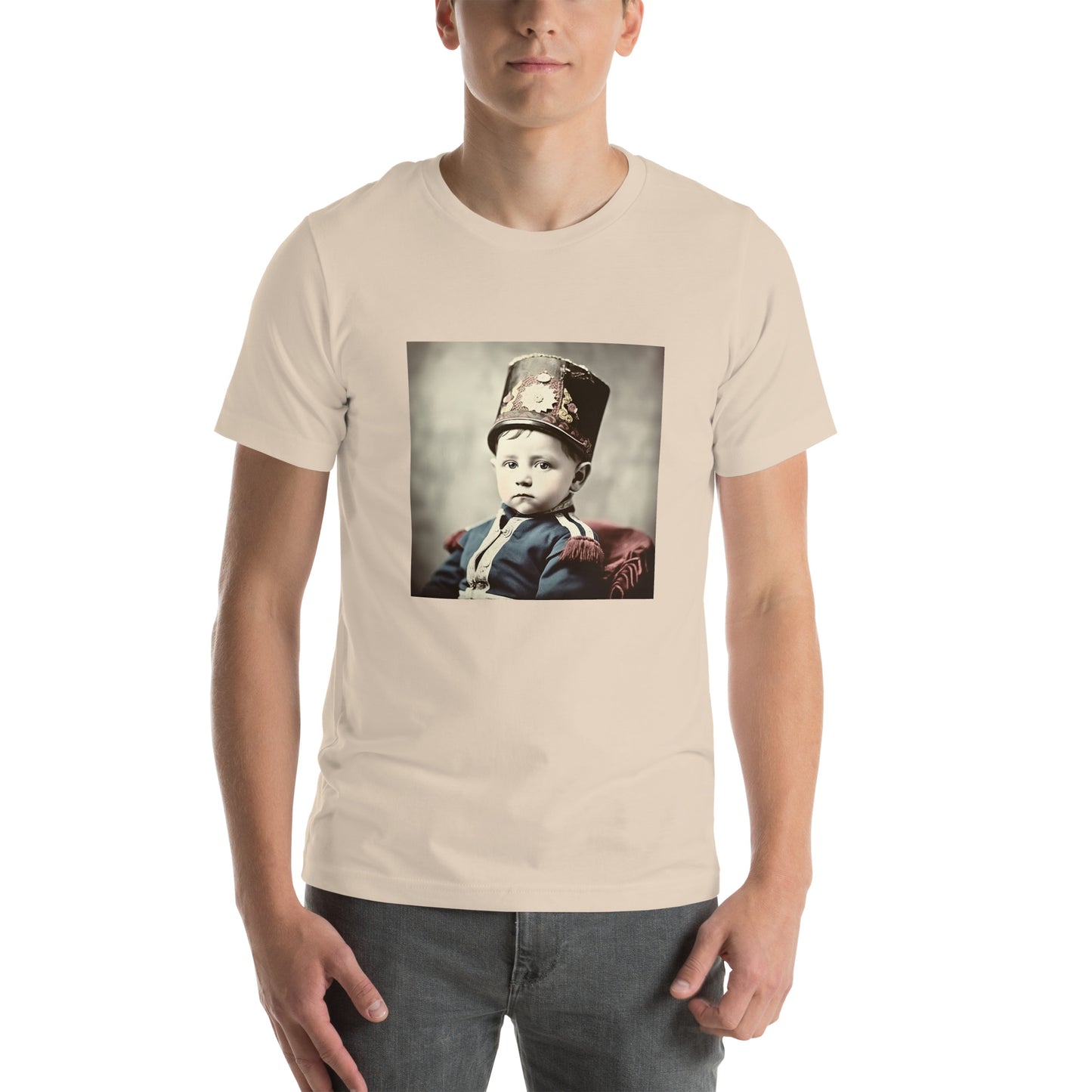 T-Shirt Unisex / Airlume Cotton / Portrait Napoleon Carlo III