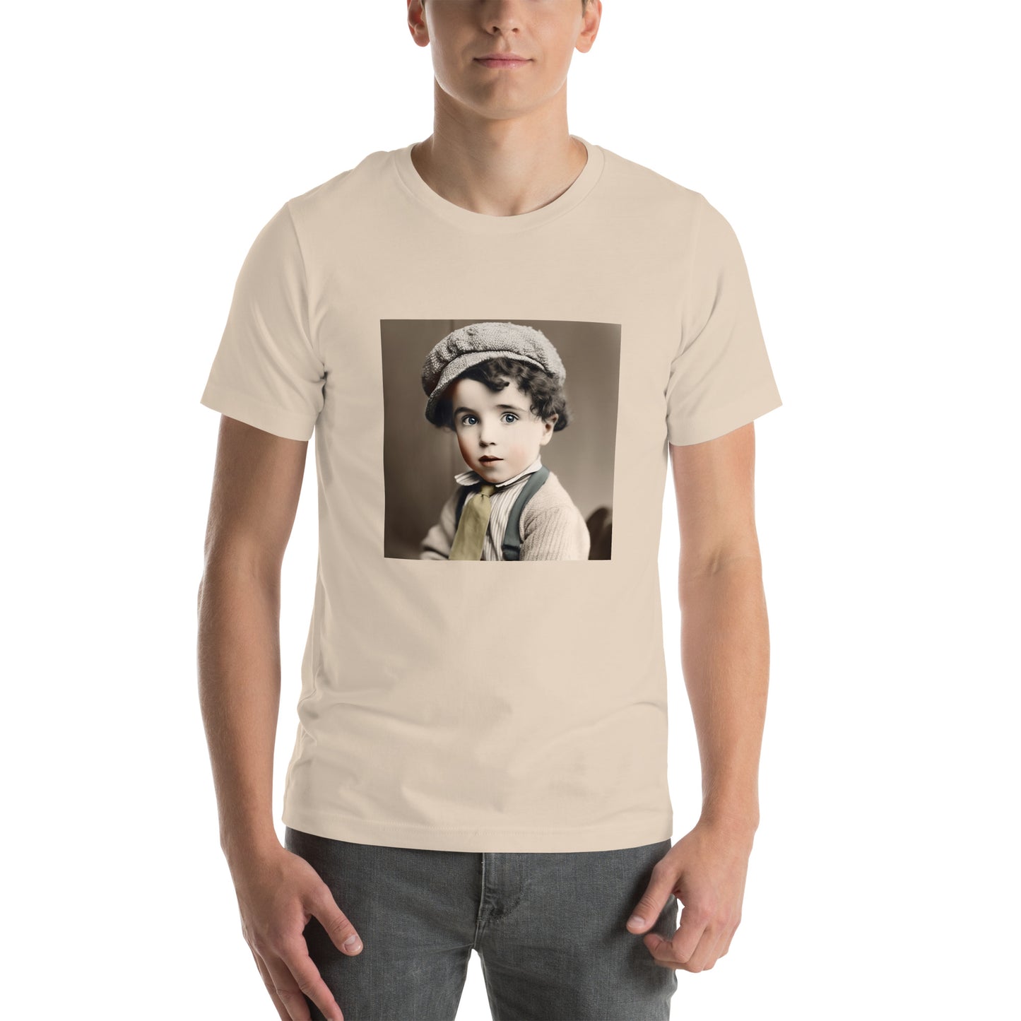 T-Shirt Unisex / Airlume Cotton / Portrait Charles 'Charlie' Spencer III