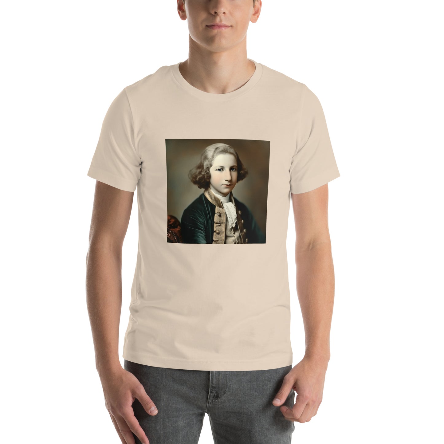 T-Shirt Unisex / Airlume Cotton / Portrait George Augustine I