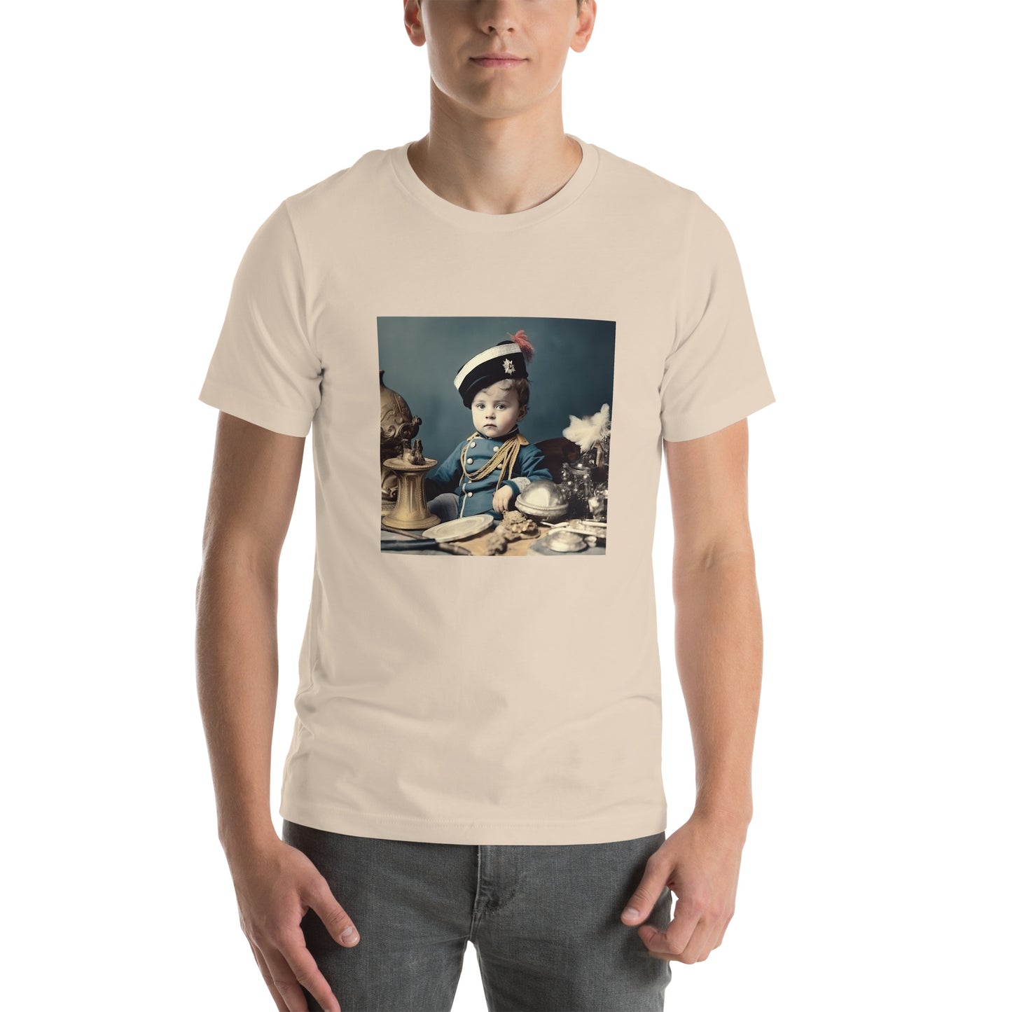 T-Shirt Unisex / Airlume Cotton / Portrait Napoleon Carlo VIII