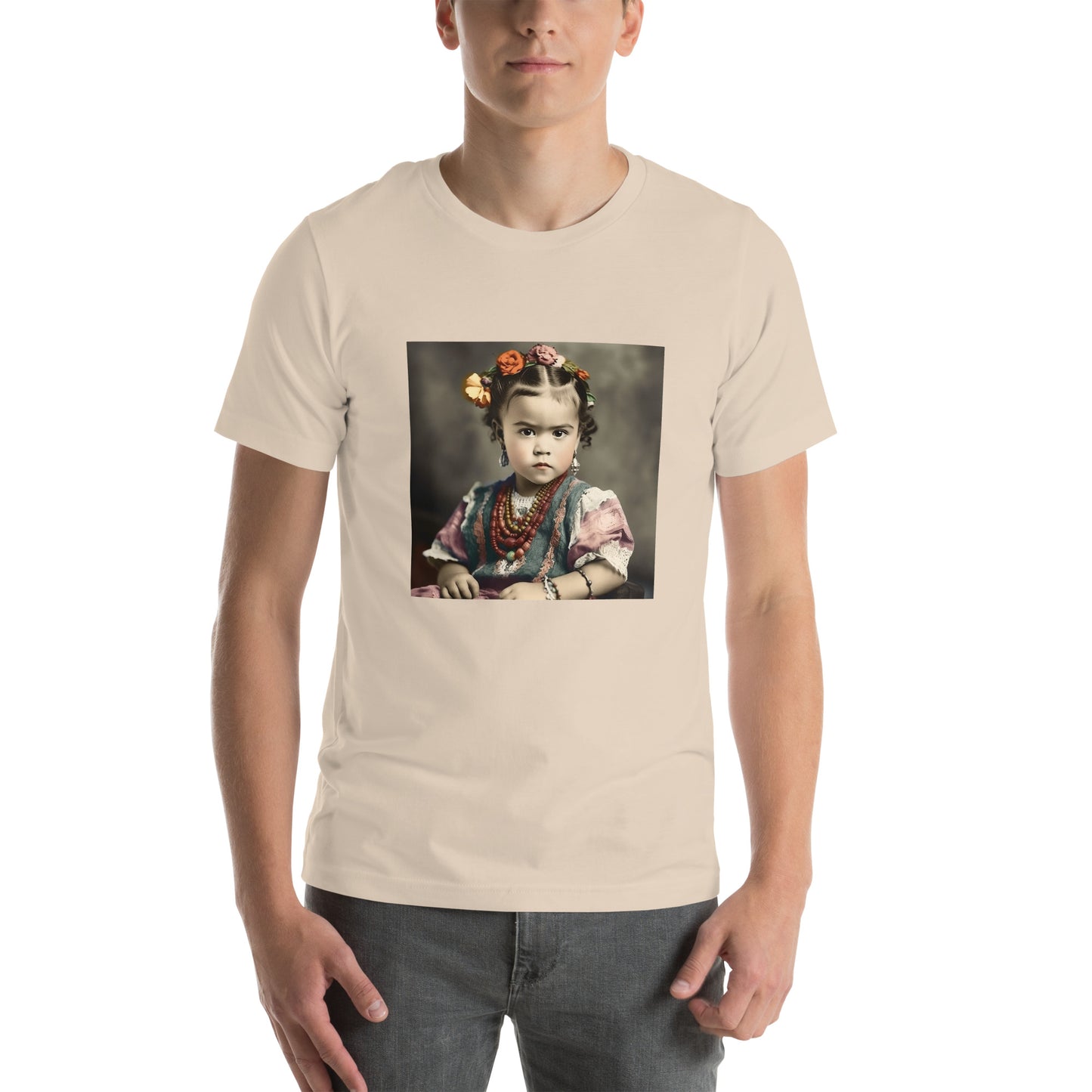 T-Shirt Unisex / Airlume Cotton / Portrait Magdalena Frida VIII