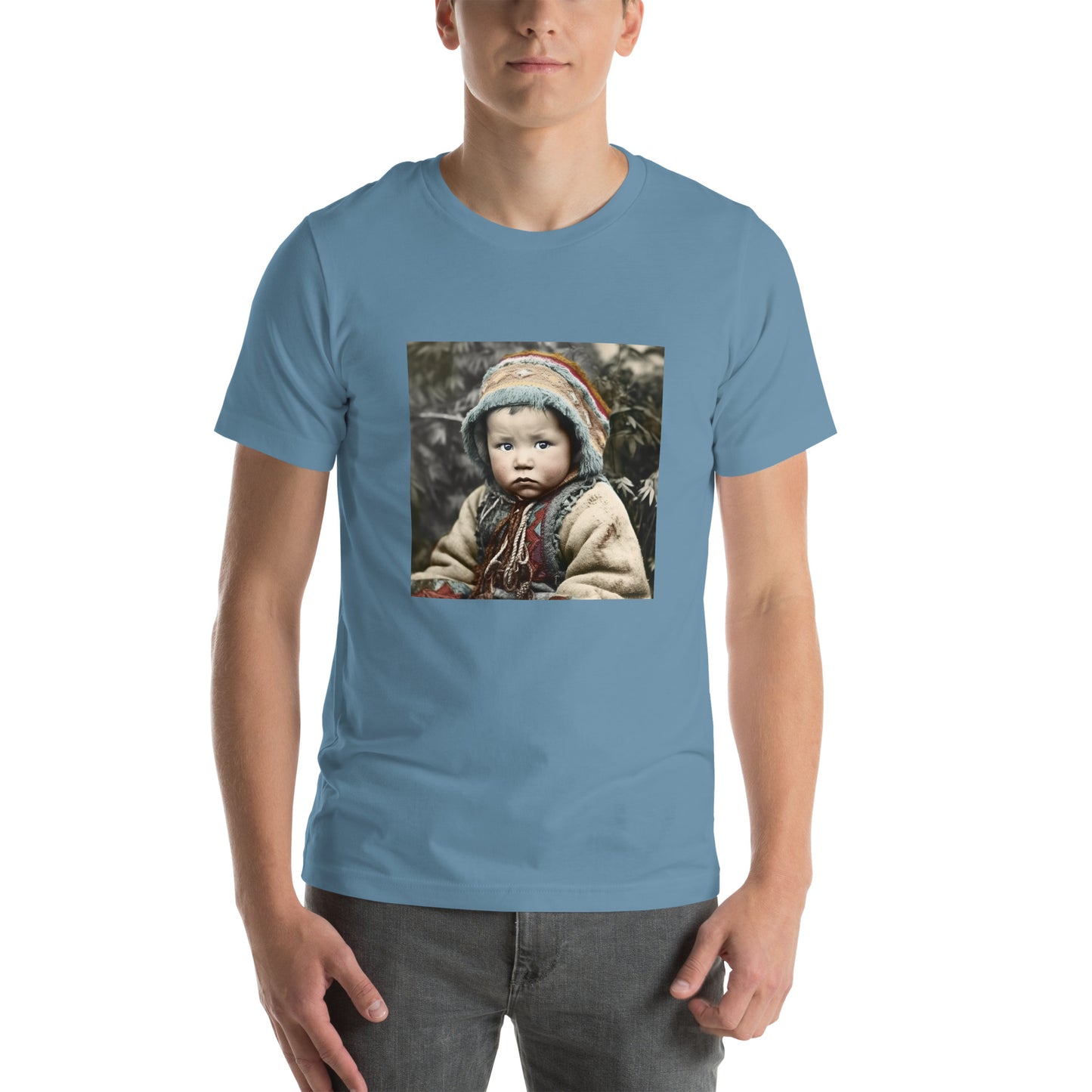 T-Shirt Unisex / Airlume Cotton / Portrait Koelbjerg Child I