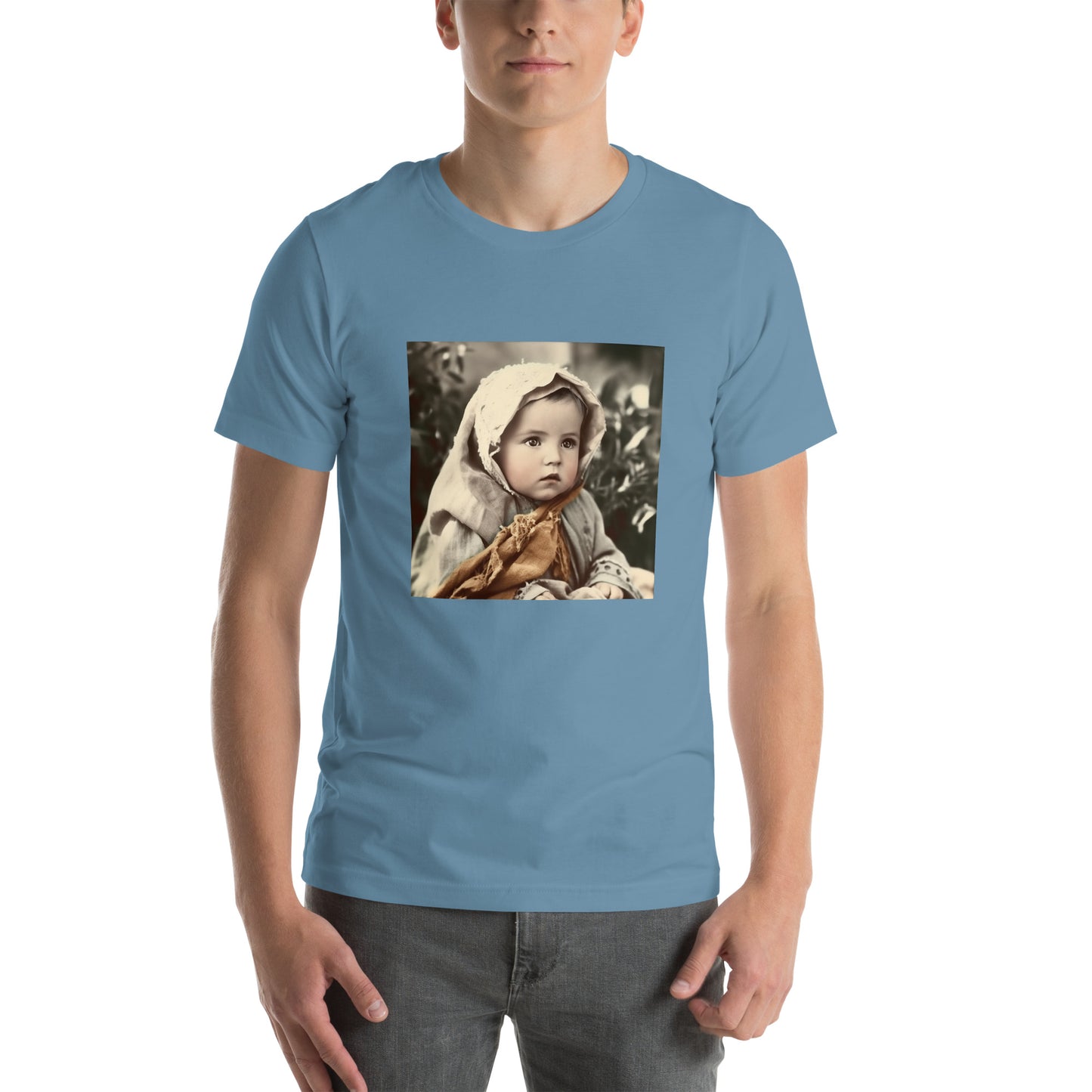 T-Shirt Unisex / Airlume Cotton / Portrait Jesus Nazareth I