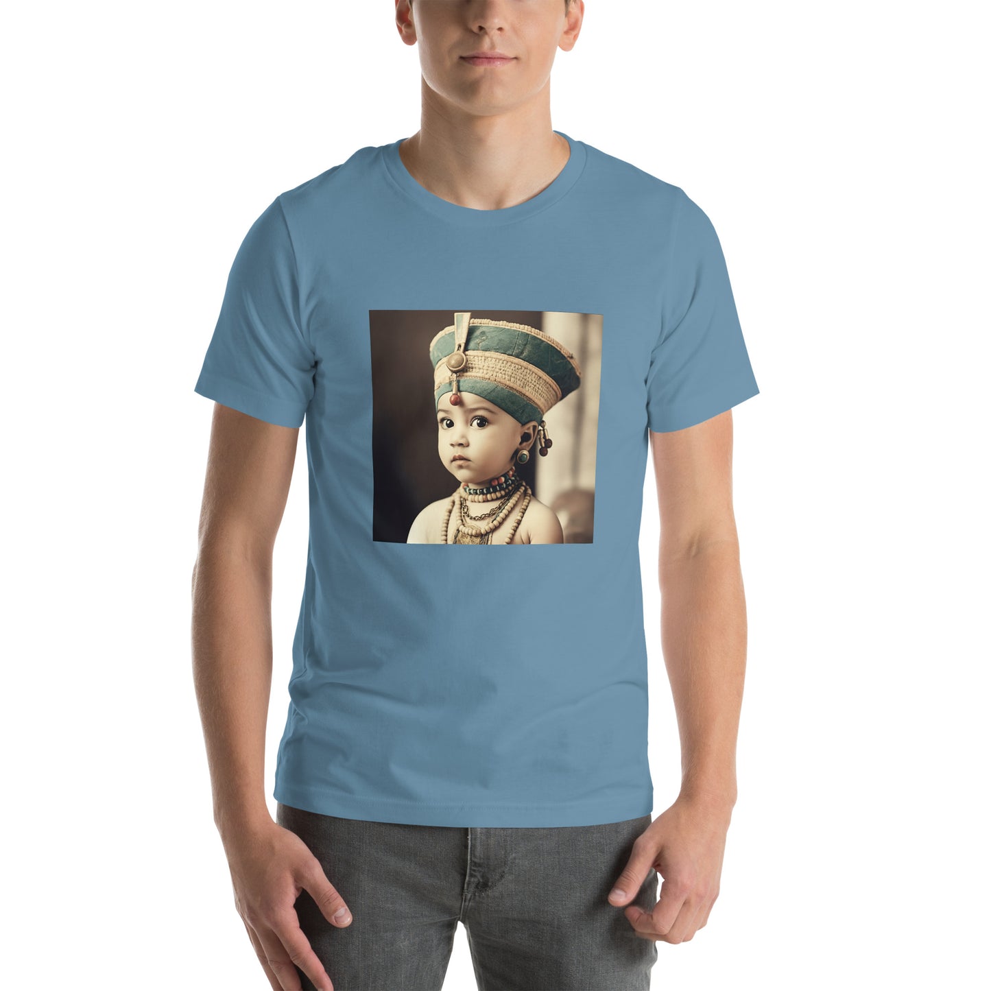 T-Shirt Unisex / Airlume Cotton / Portrait Nefertiti Neferneferuaten I