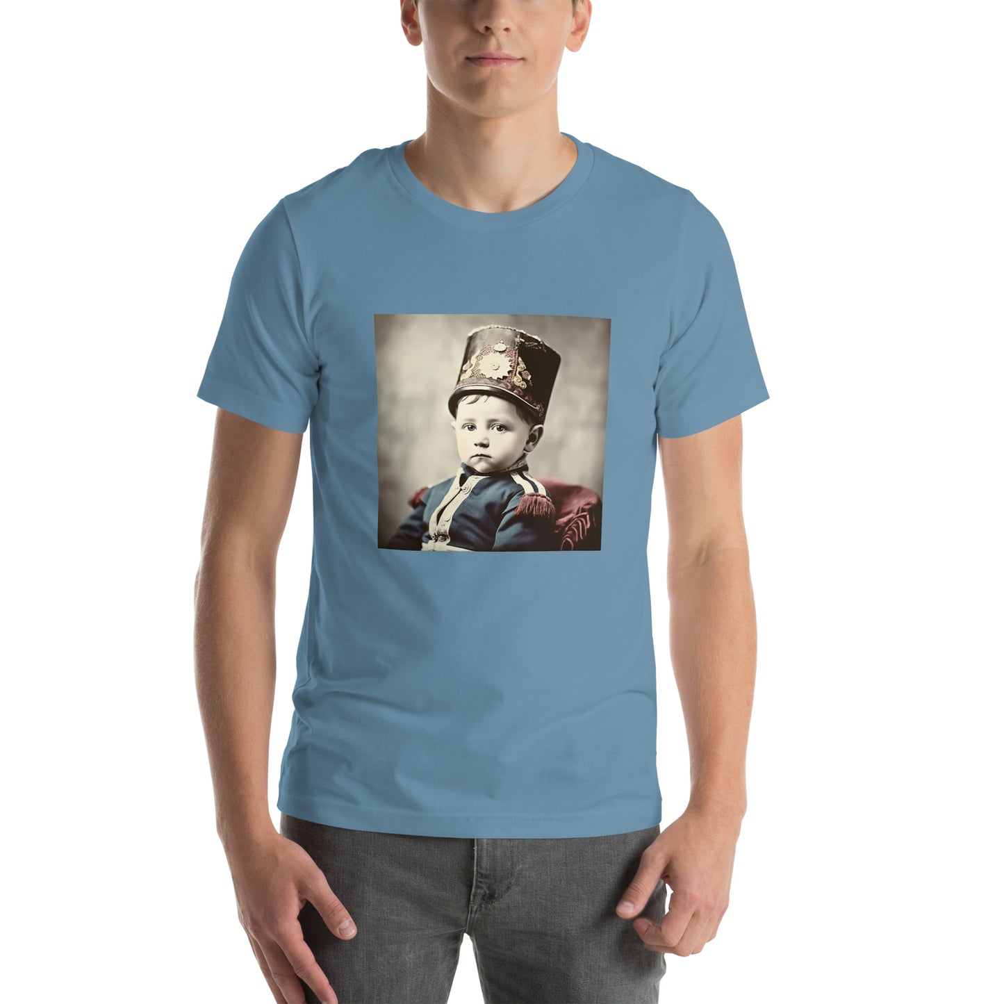 T-Shirt Unisex / Airlume Cotton / Portrait Napoleon Carlo III