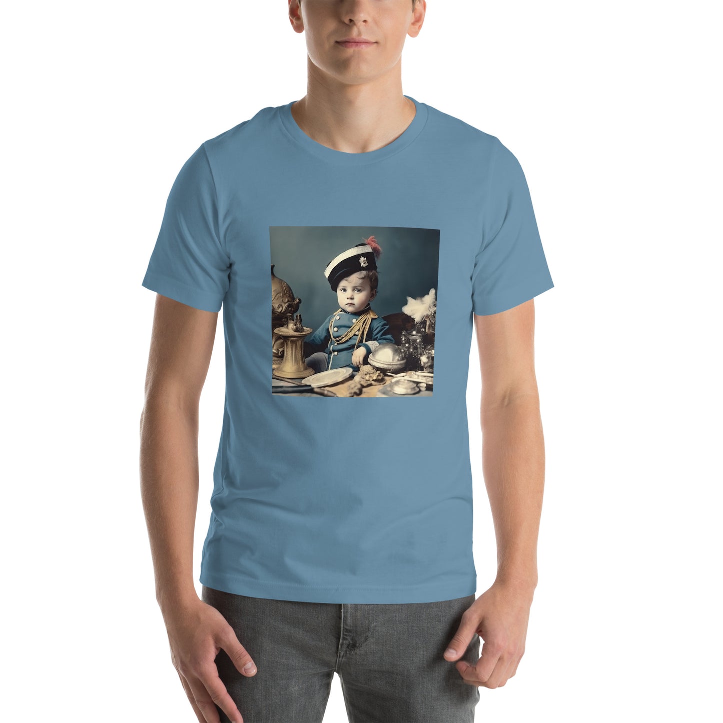 T-Shirt Unisex / Airlume Cotton / Portrait Napoleon Carlo VIII