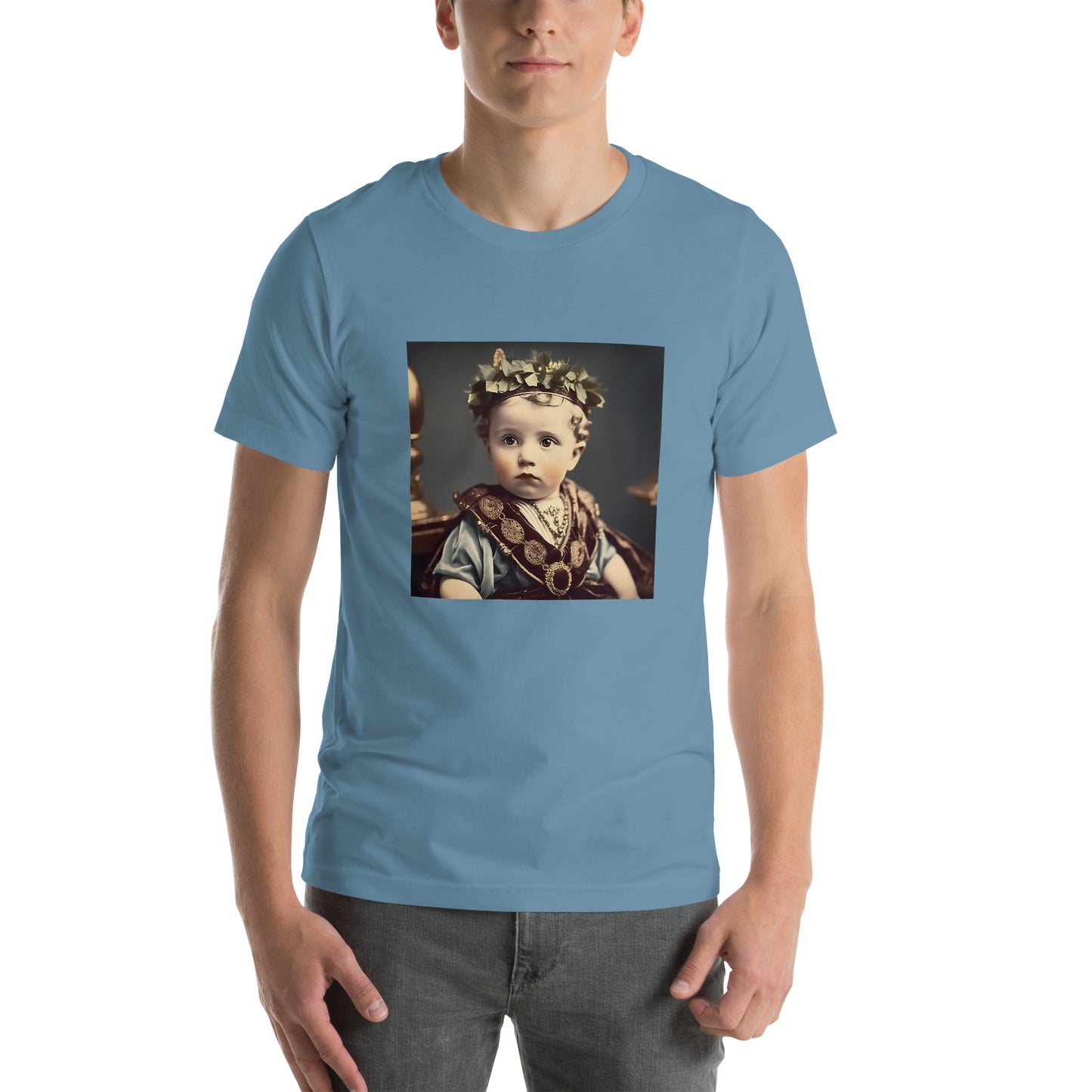 T-Shirt Unisex / Airlume Cotton / Portrait Gaius Julius I