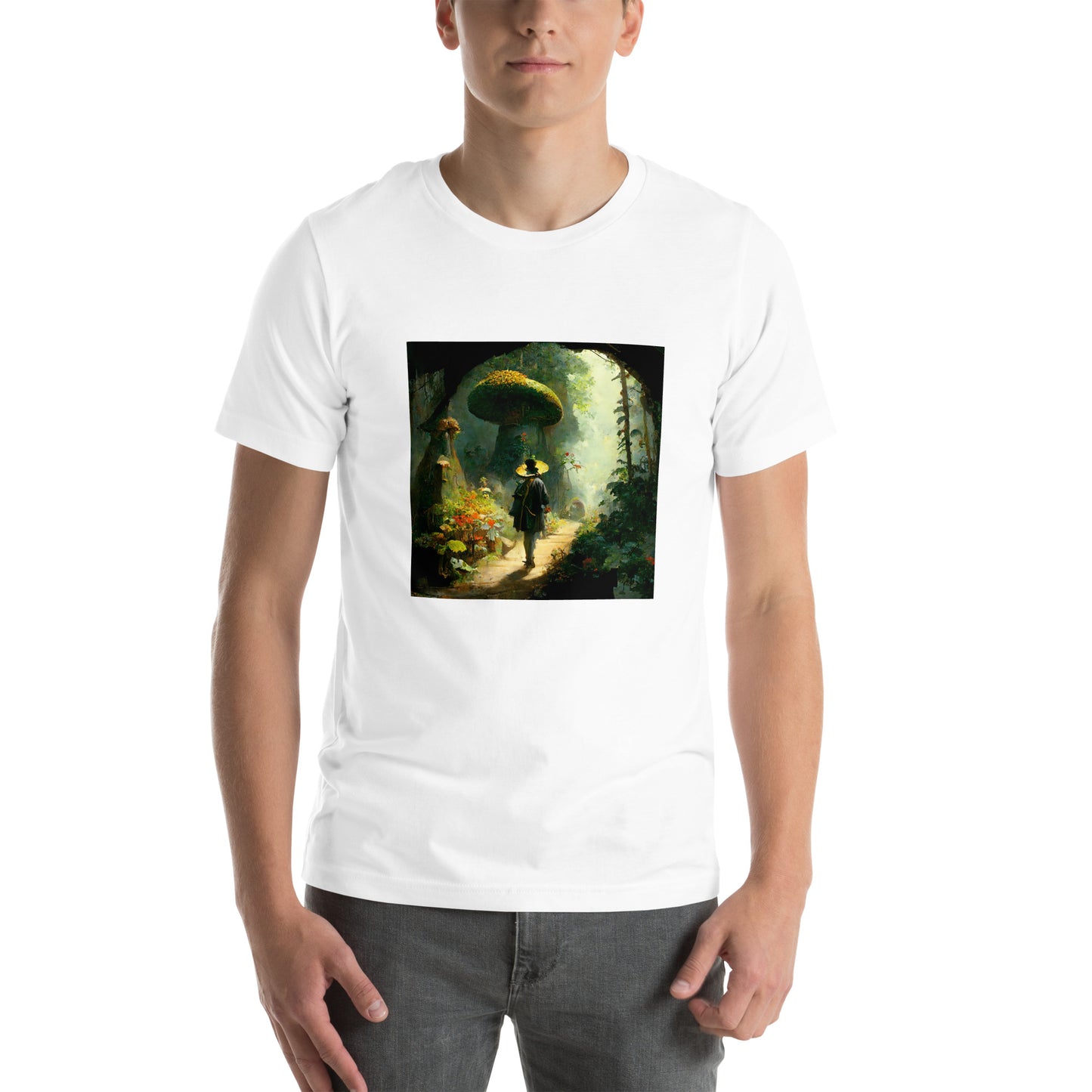 T-Shirt Unisex / Airlume Cotton / Fairytale Forest #2