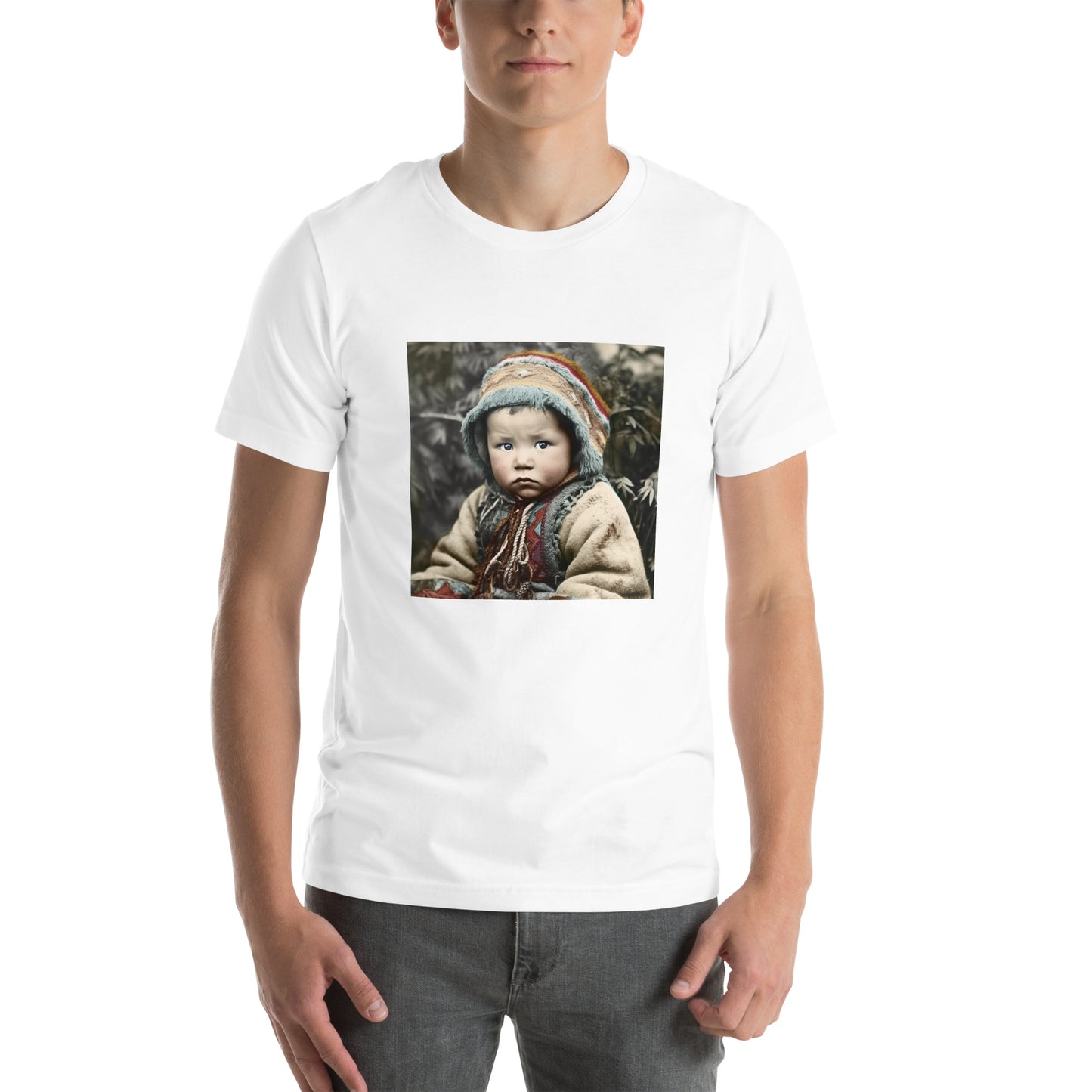 T-Shirt Unisex / Airlume Cotton / Portrait Koelbjerg Child I