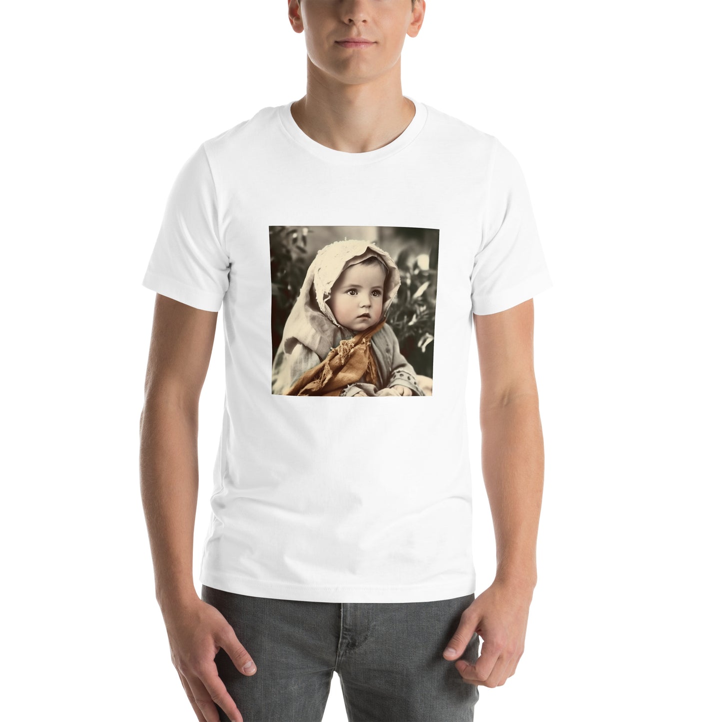 T-Shirt Unisex / Airlume Cotton / Portrait Jesus Nazareth I