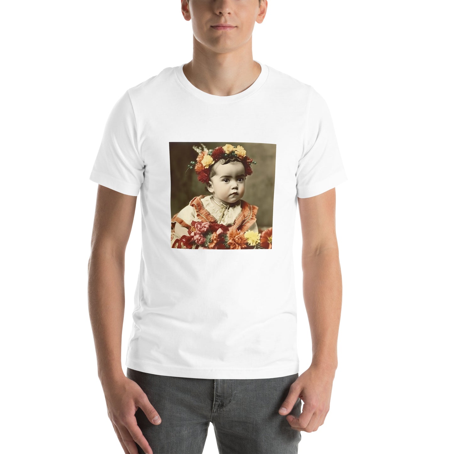 T-Shirt Unisex / Airlume Cotton / Portrait Magdalena Frida I