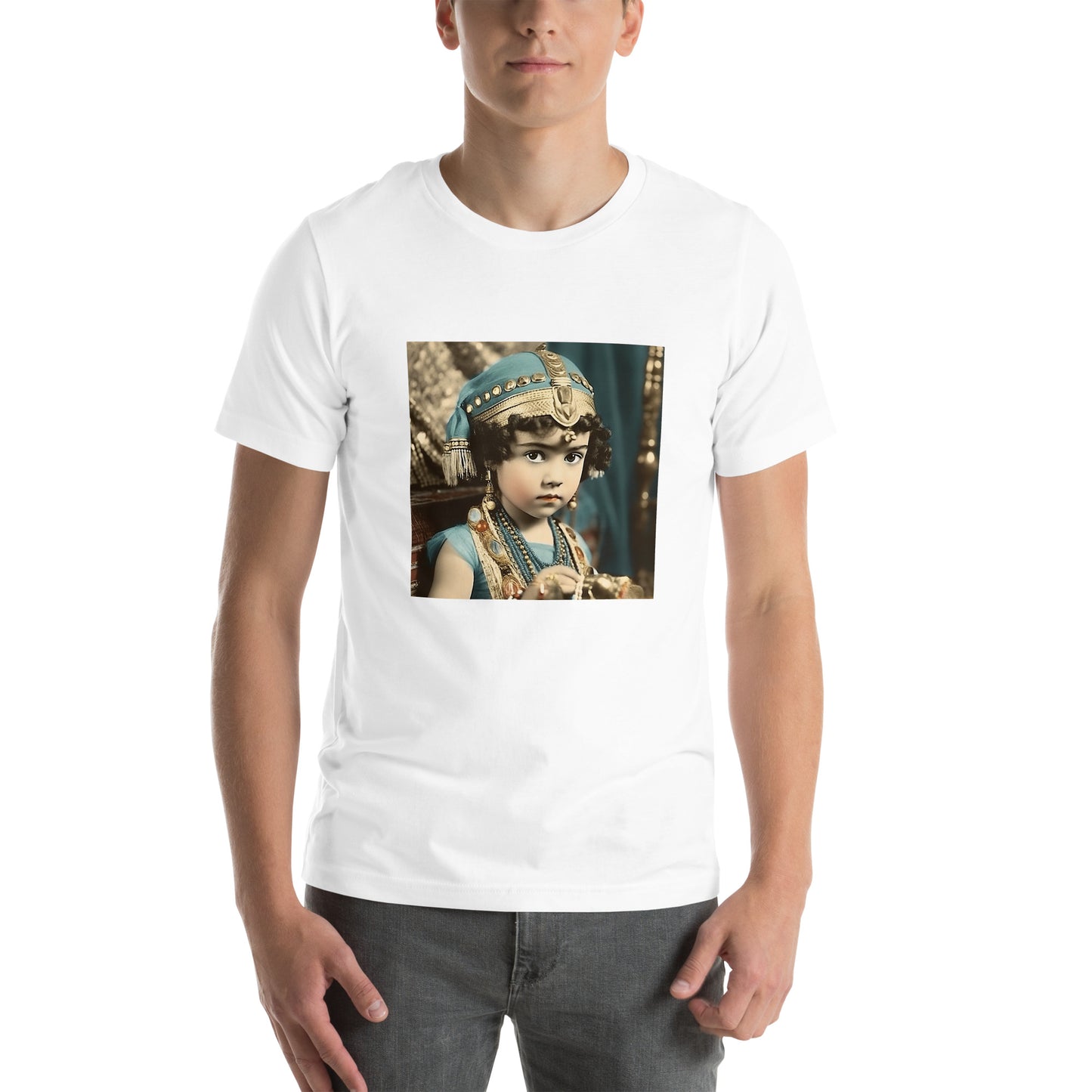 T-Shirt Unisex / Airlume Cotton / Portrait Cleopatra Philopator II