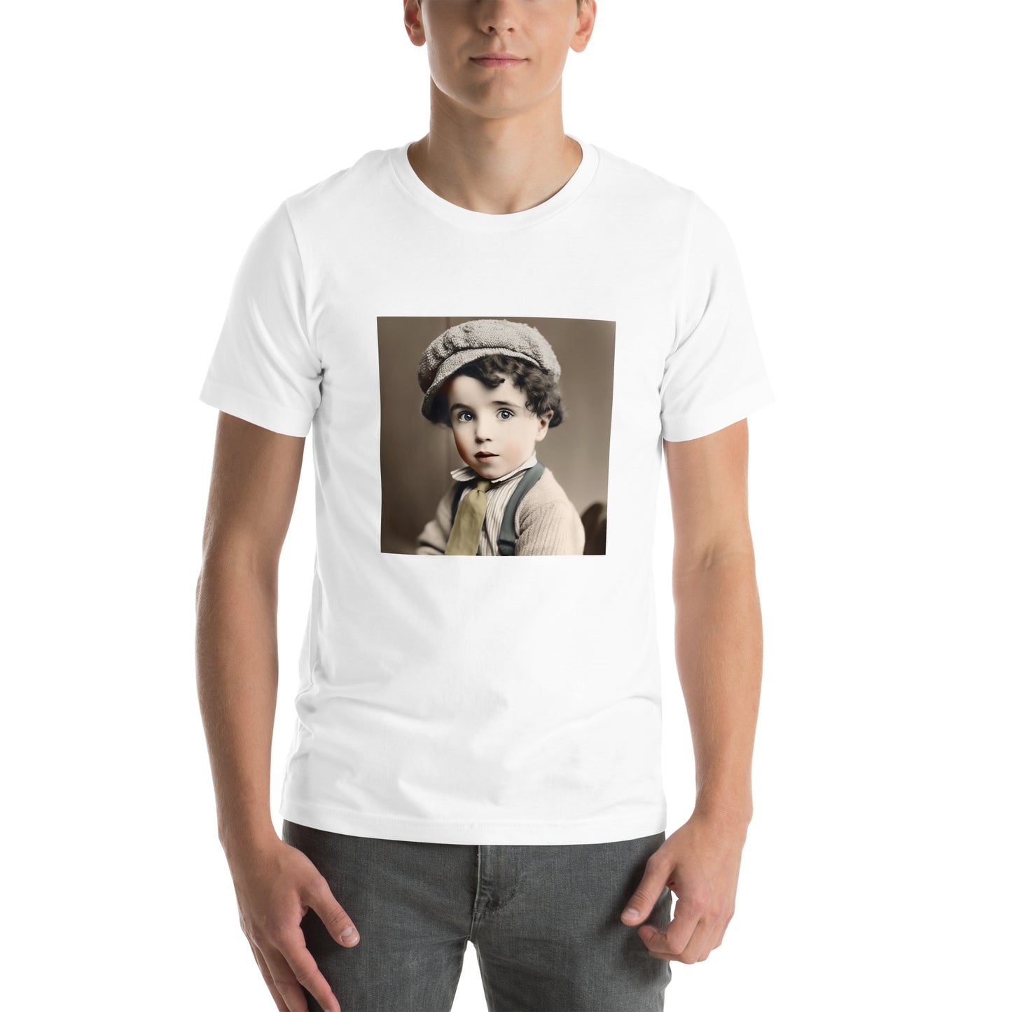 T-Shirt Unisex / Airlume Cotton / Portrait Charles 'Charlie' Spencer III