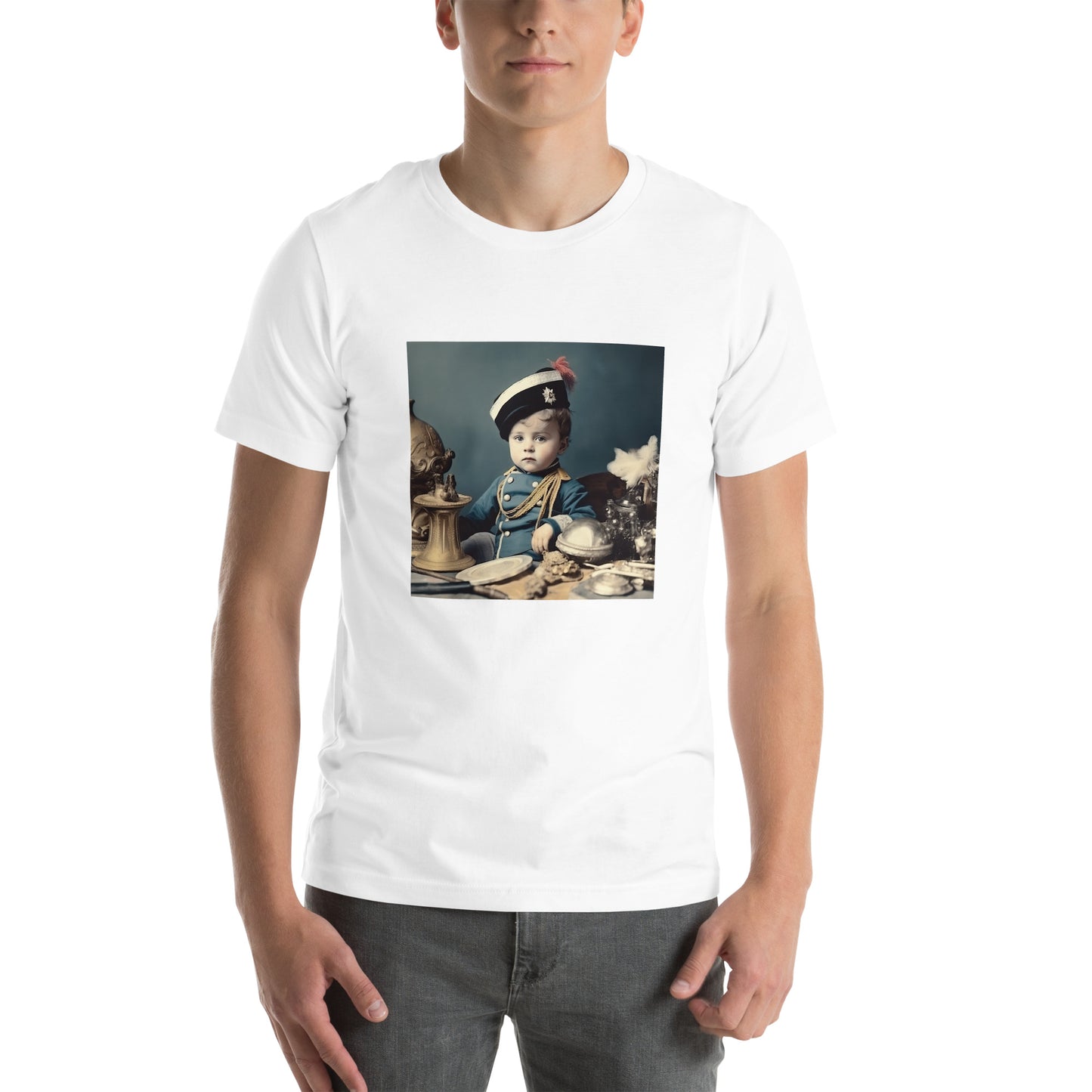 T-Shirt Unisex / Airlume Cotton / Portrait Napoleon Carlo VIII